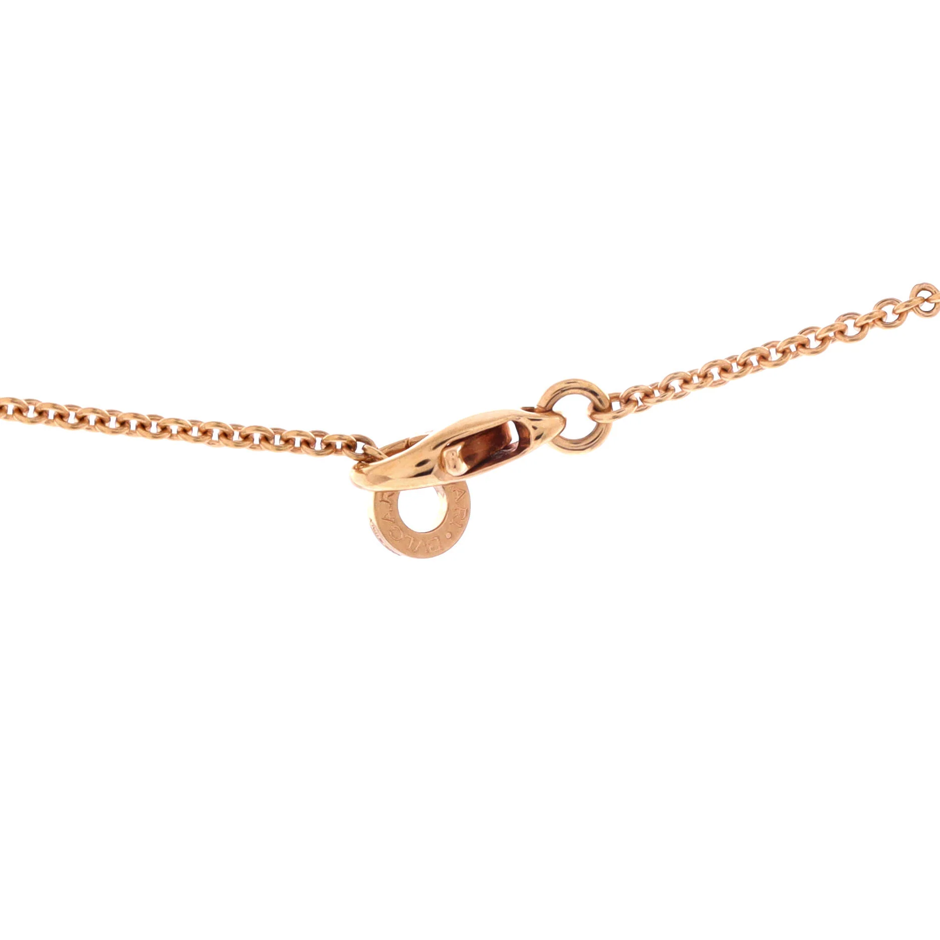Tubogas Pendant Necklace 18K Rose Gold - Image 4