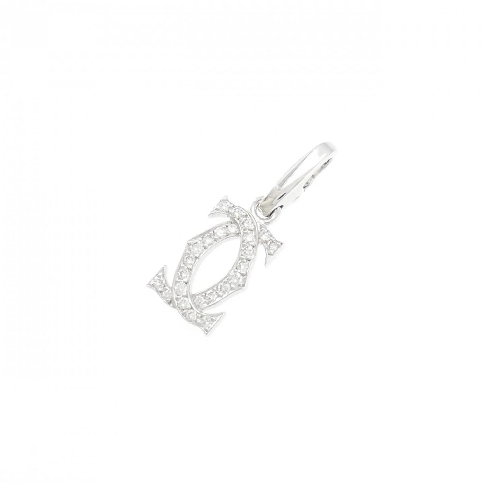2C Charm Necklace with Diamond