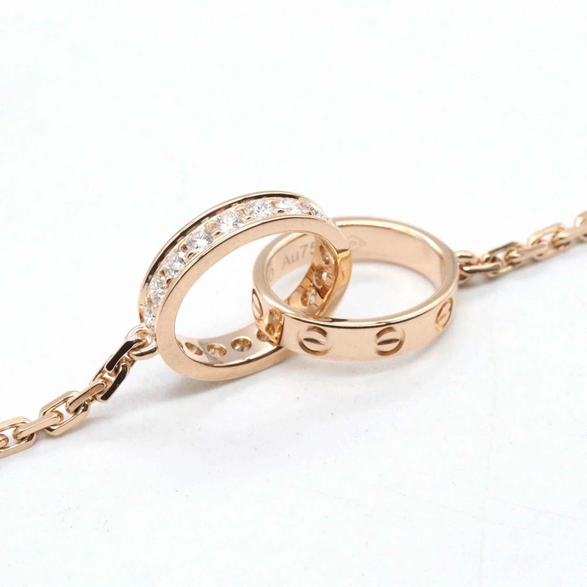Baby Love Pendant Necklace 18K Rose Gold - Image 5