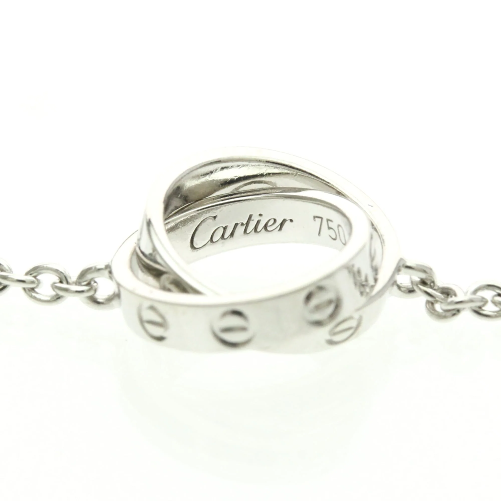 Baby Love Pendant Necklace 18K White Gold - Image 8