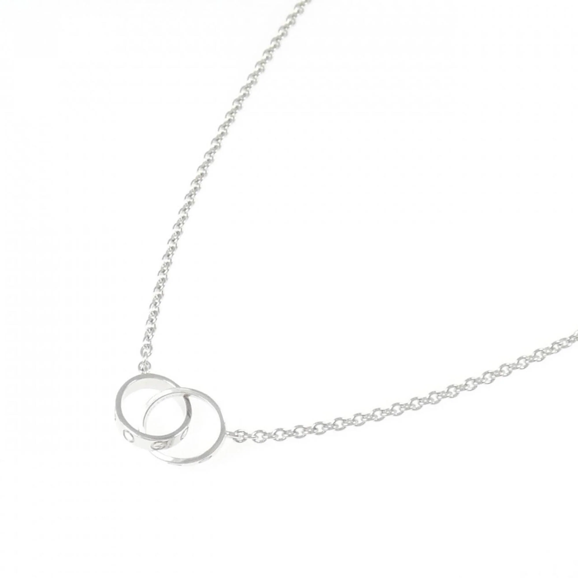 Baby Love Pendant Necklace 18K White Gold - Image 2