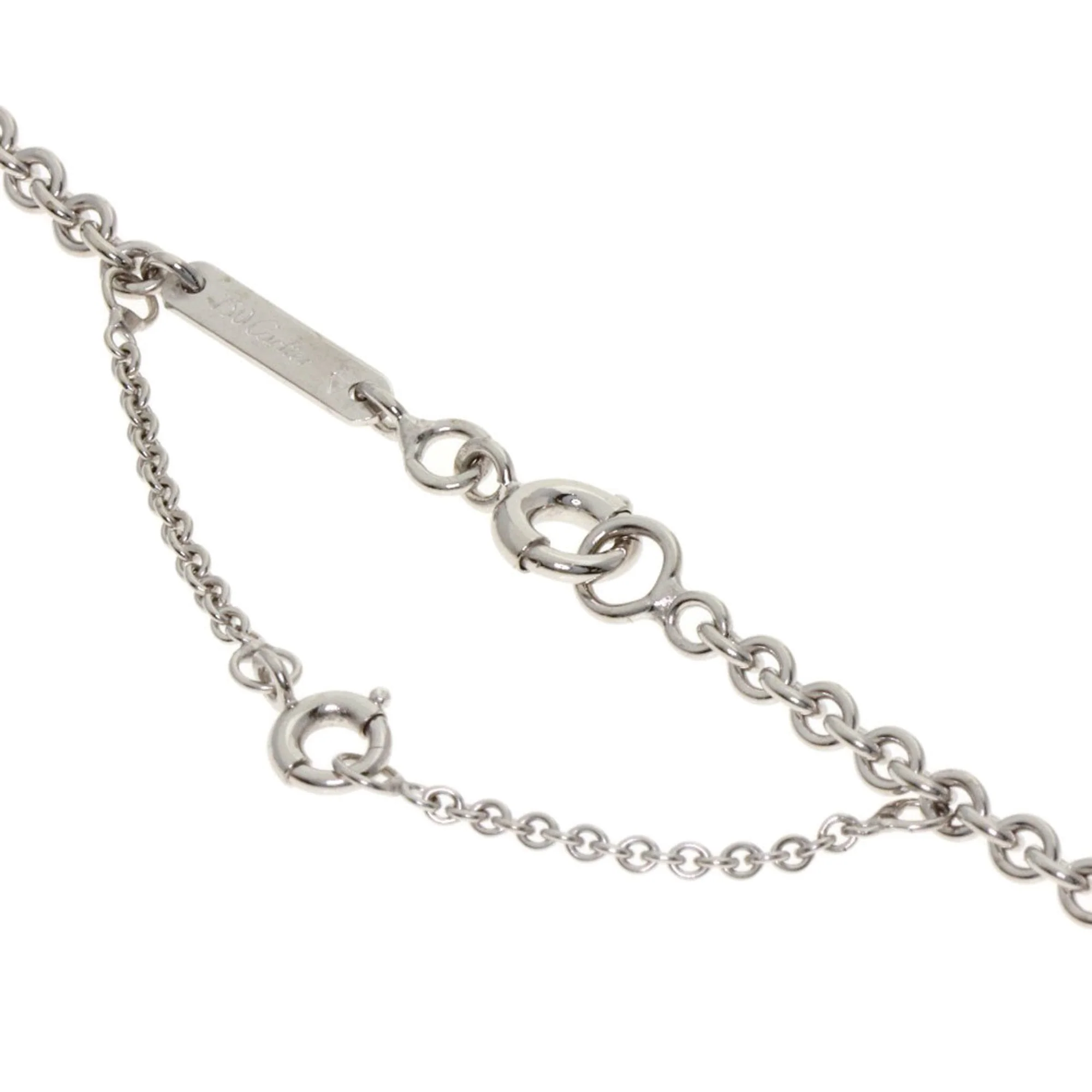 Pendant Necklace 18K White Gold 42cm - Image 3