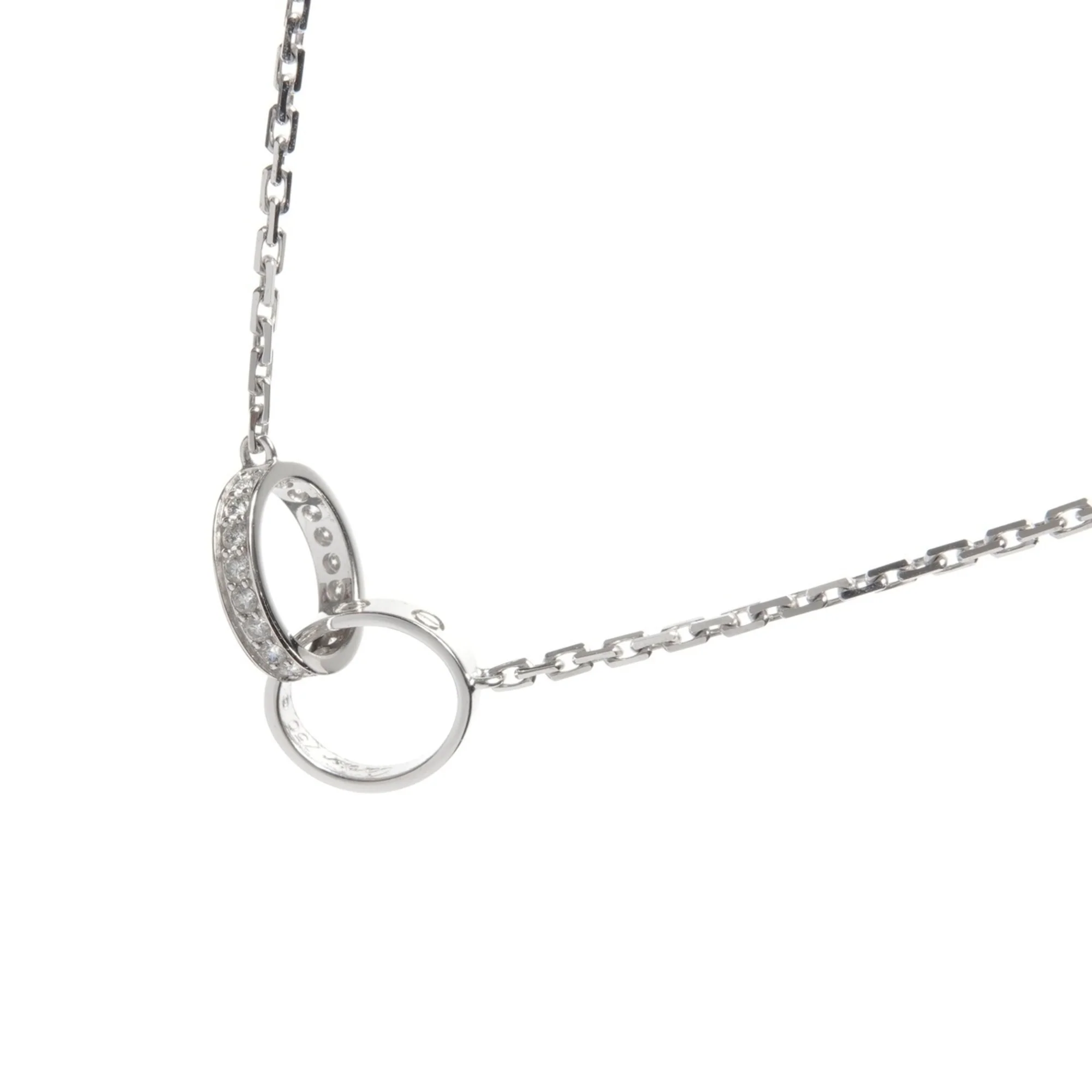 Pendant Necklace Sterling Silver with Diamond - Image 4