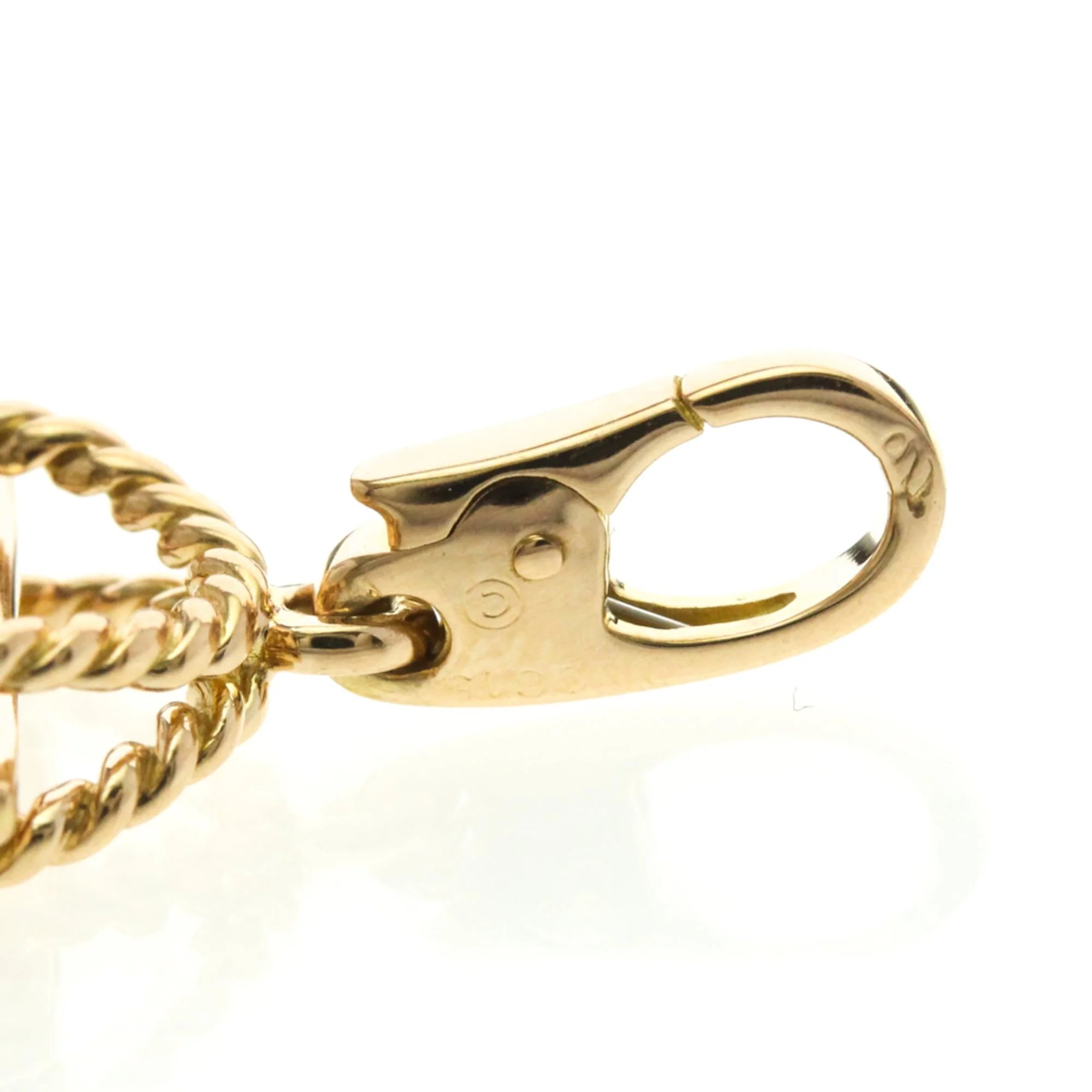 Shopping Bag Charm Pendant Necklace 18K Rose Gold - Image 7