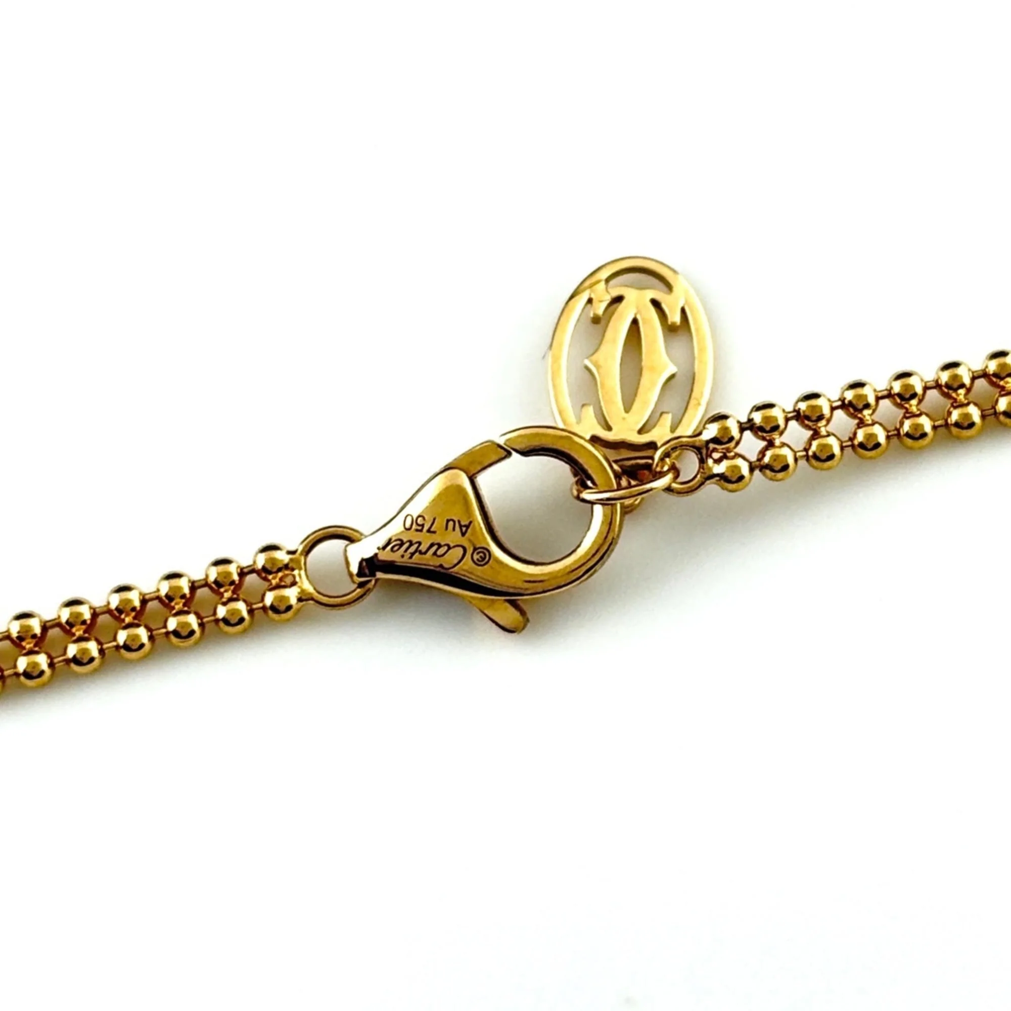 Trinity Pendant Necklace 18K Yellow Gold - Image 5