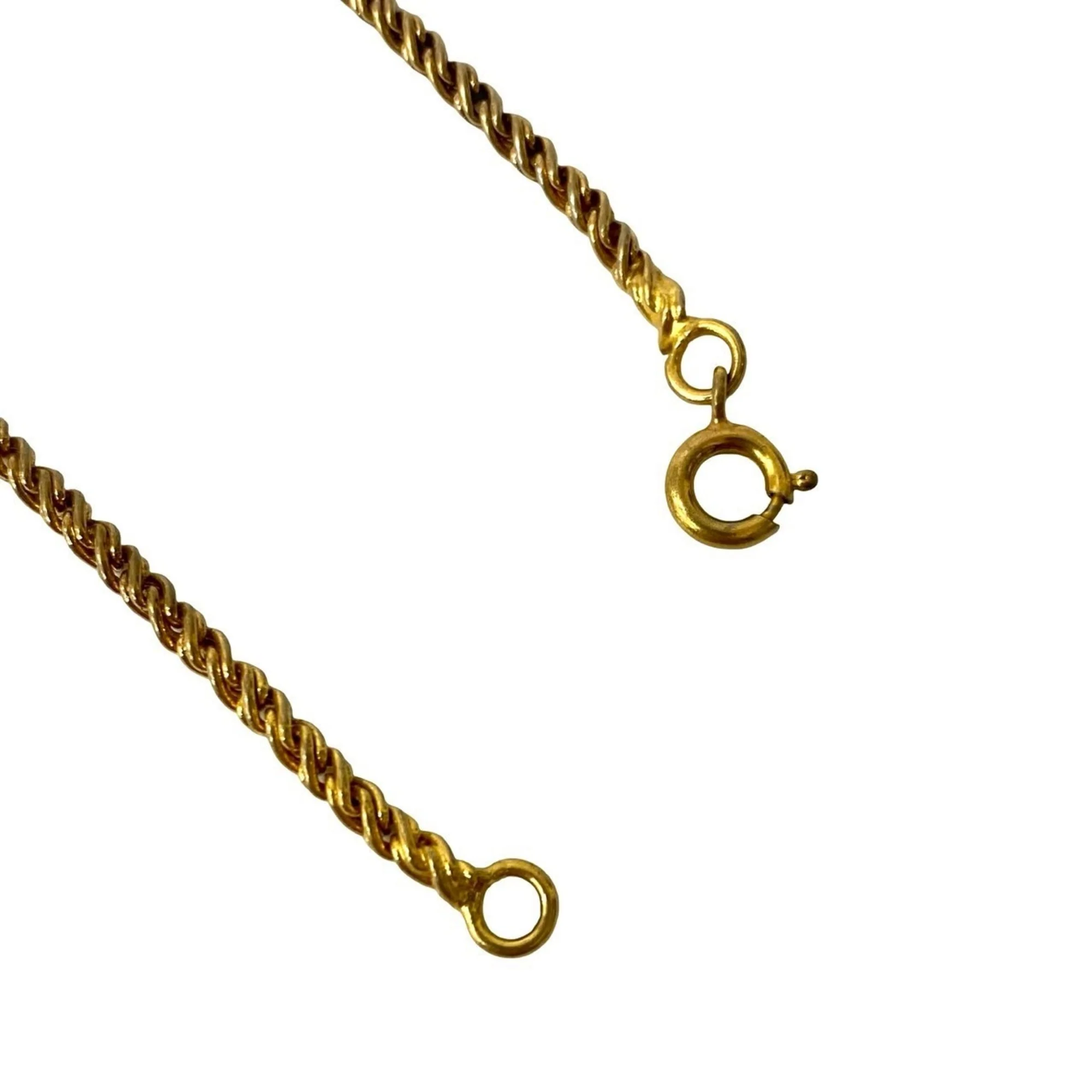 Star Ball Motif Pendant Necklace Gold - Image 4