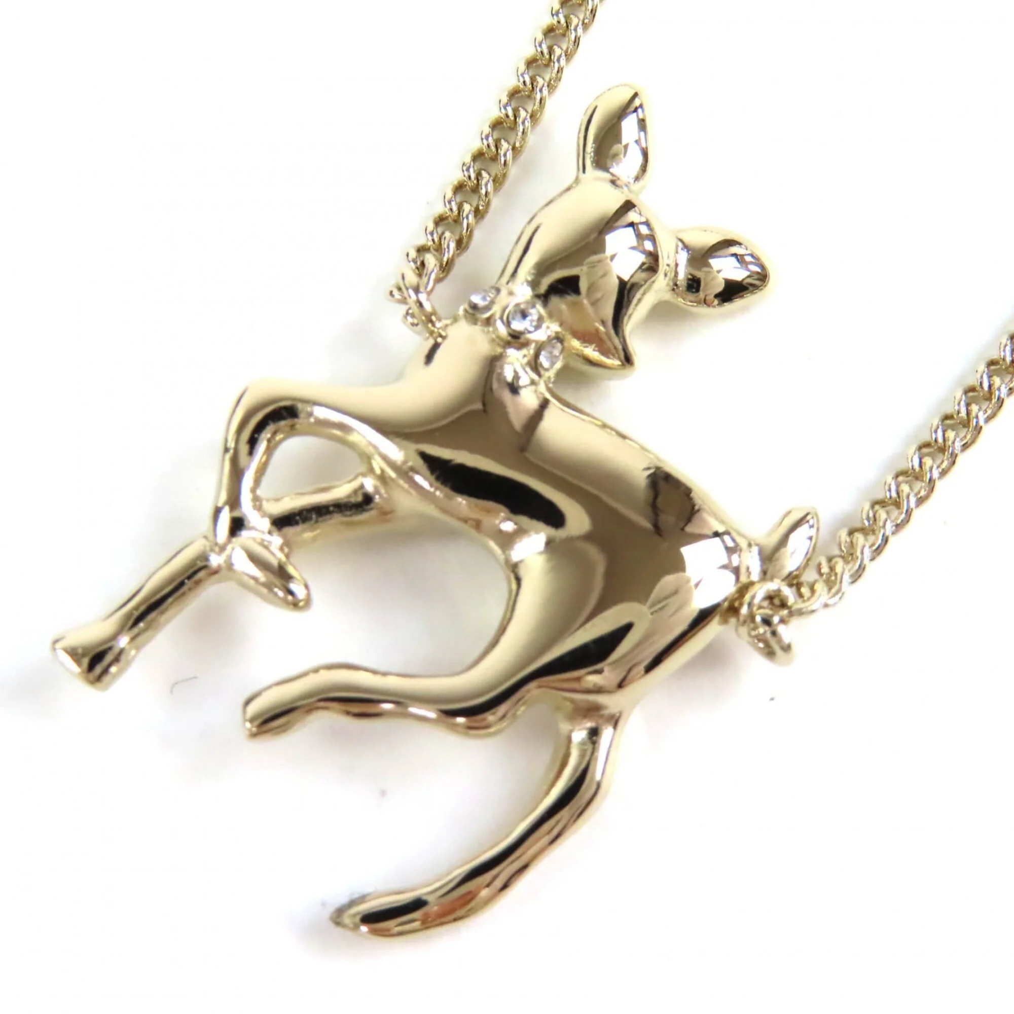 CC Logo Pendant Necklace Metal - Image 5