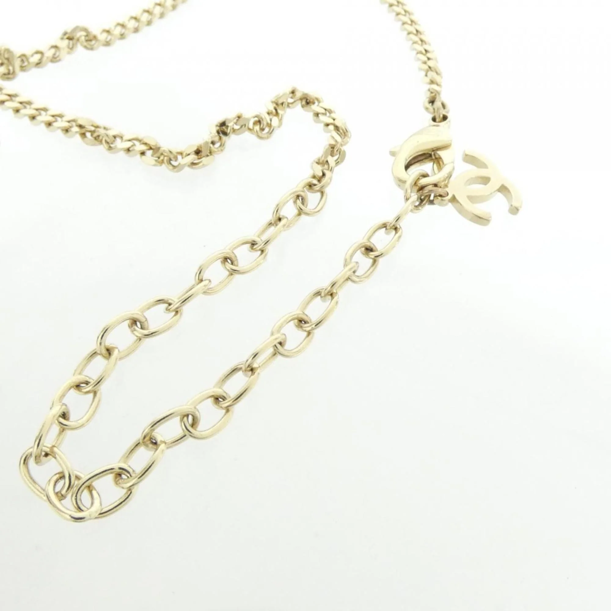 Pendant Necklace Gold with Crystal - Image 5