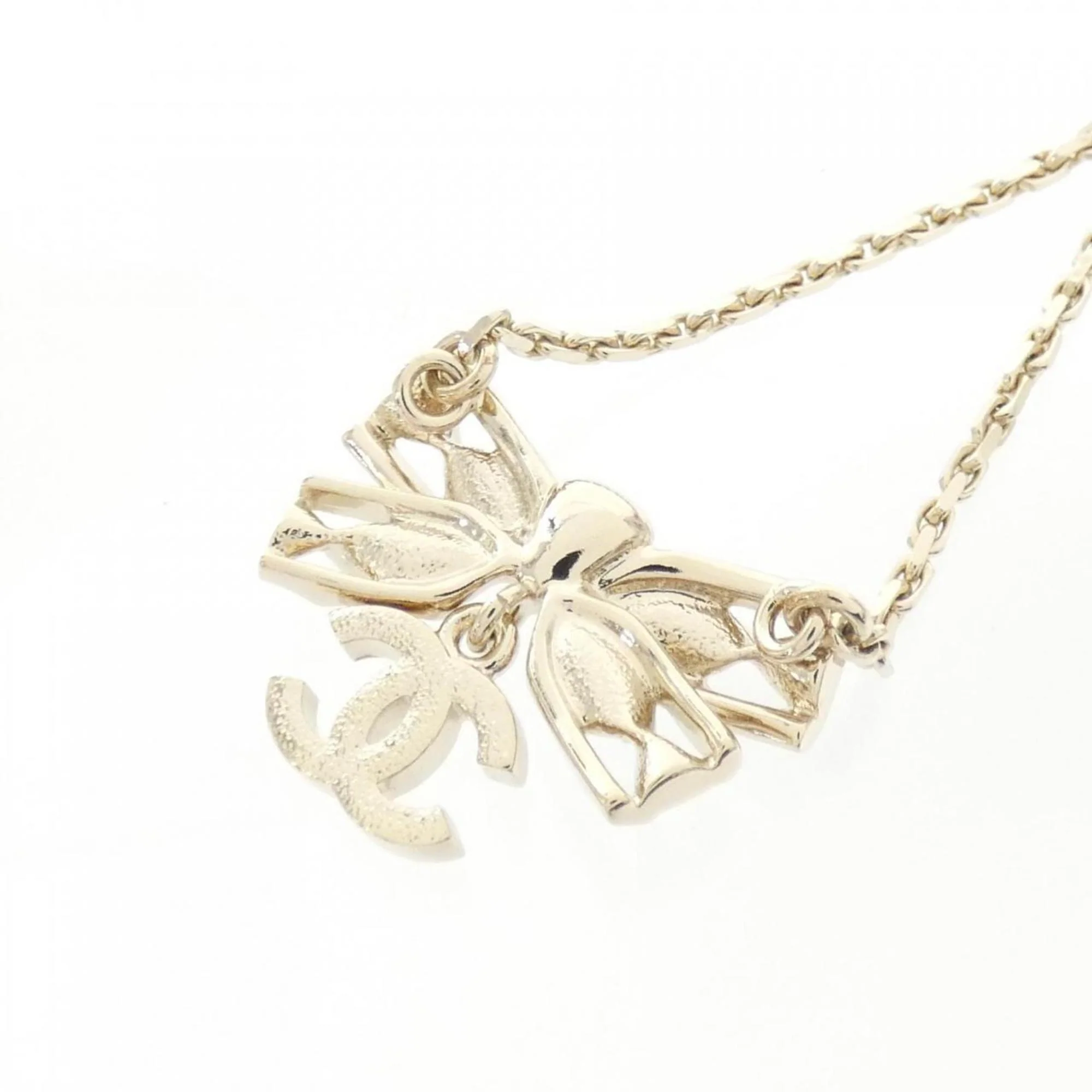 Pendant Necklace Metal with Crystal - Image 3