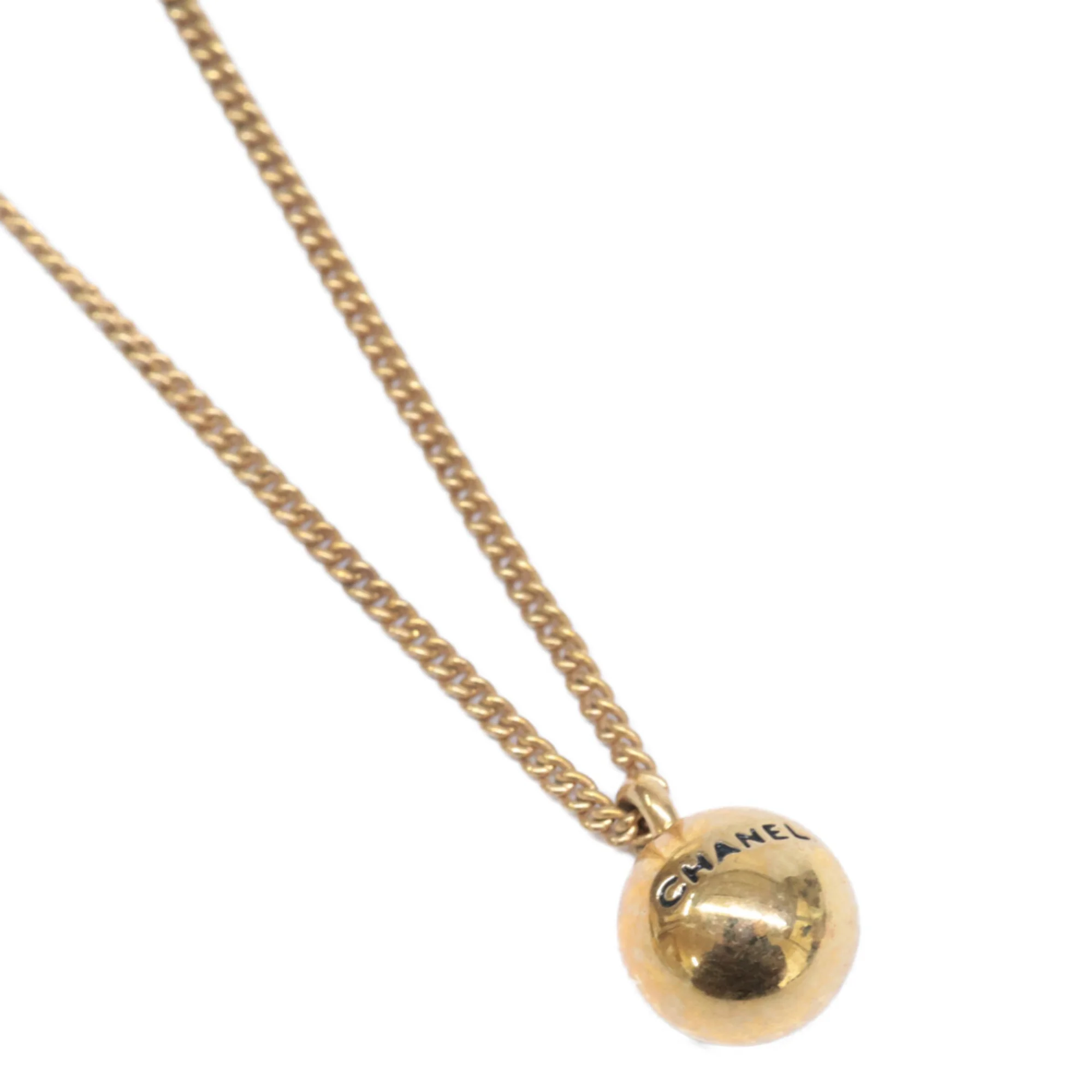Pendant Necklace Metal Yellow Gold - Image 2