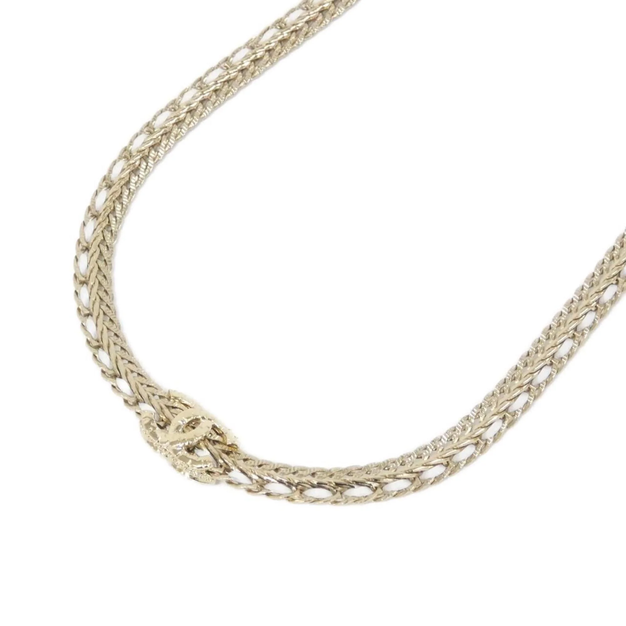 Pendant Necklace White Leather - Image 3