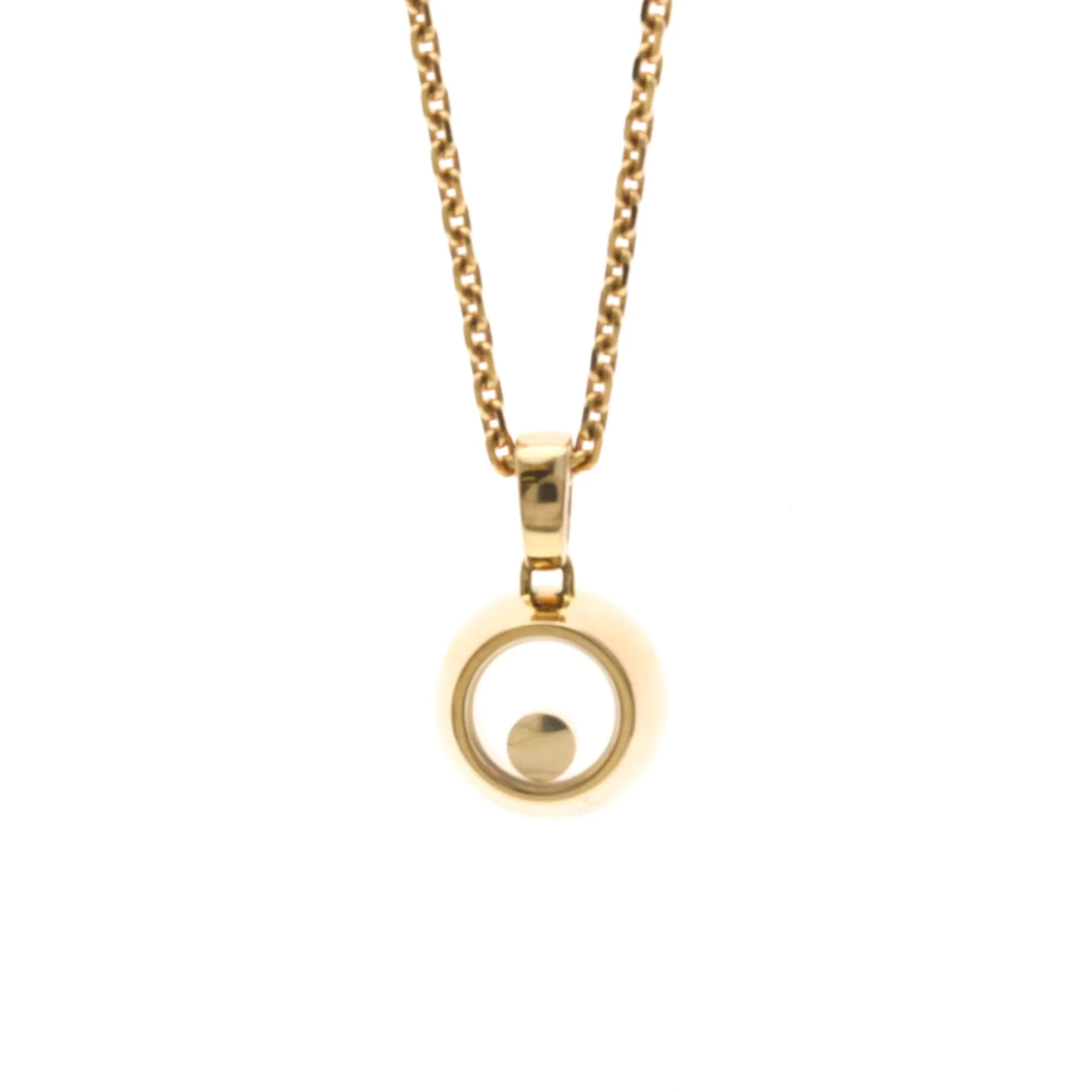 Pendant Necklace 18K Rose Gold with Diamond - Image 2