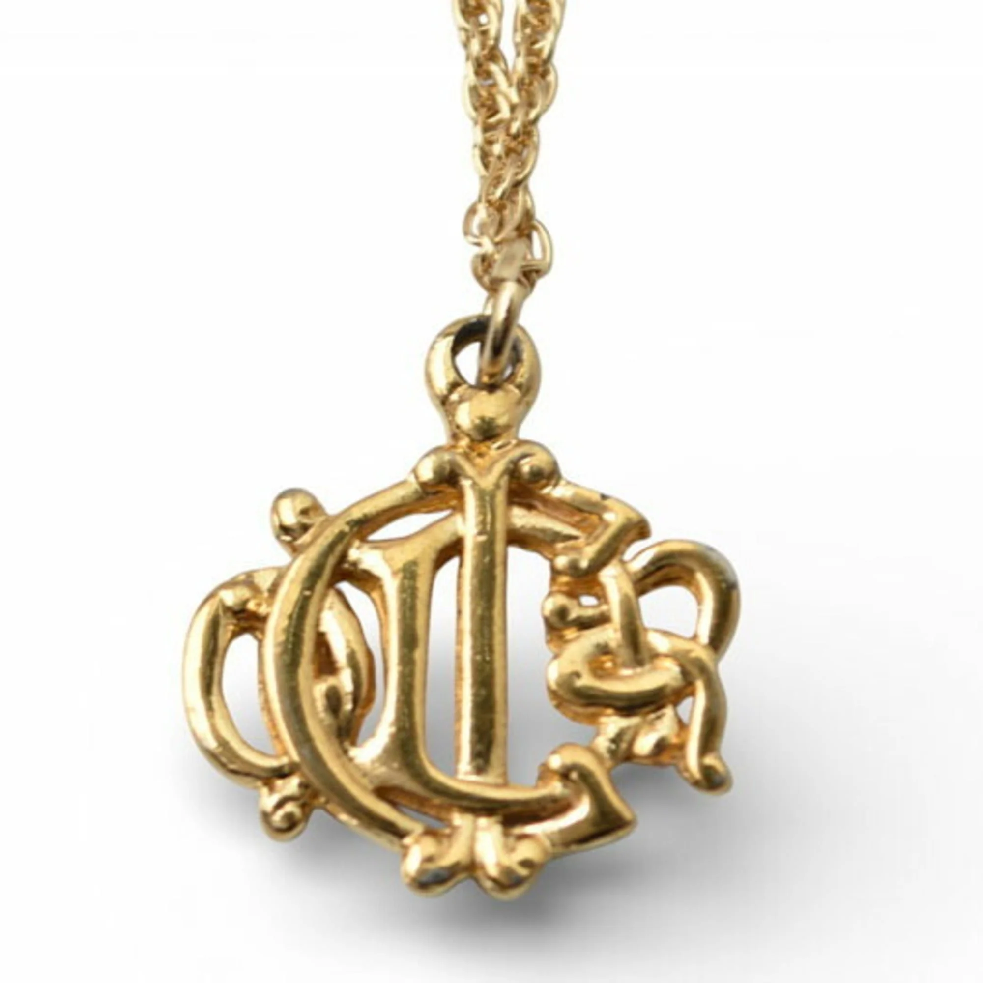 GP Emblem Pendant Necklace Gold - Image 2