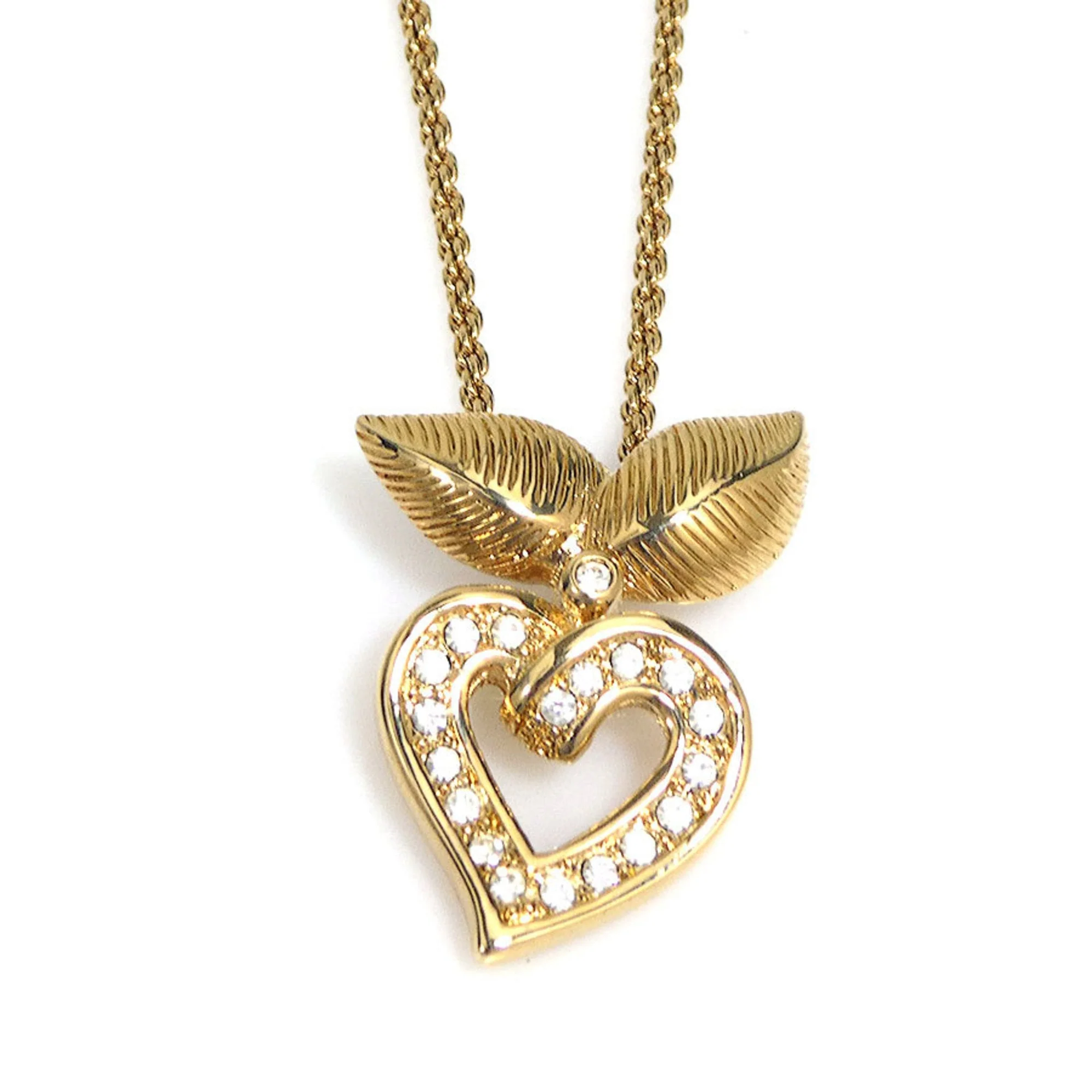 Pendant Necklace Gold Metal - Image 3