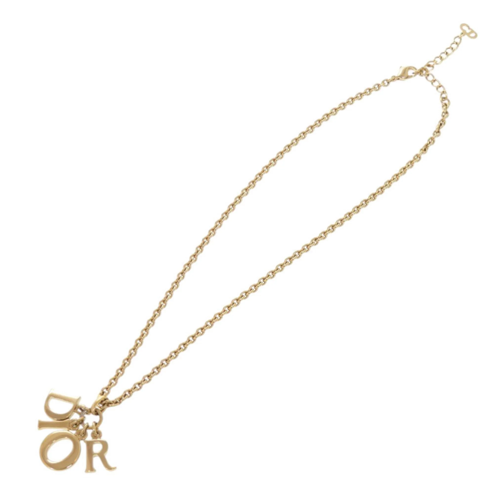 Pendant Necklace Metal Gold - Image 3