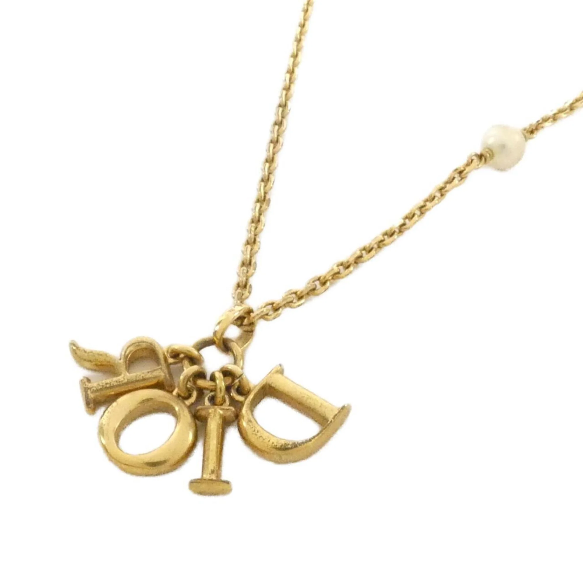 Revolution Pendant Necklace White - Image 3