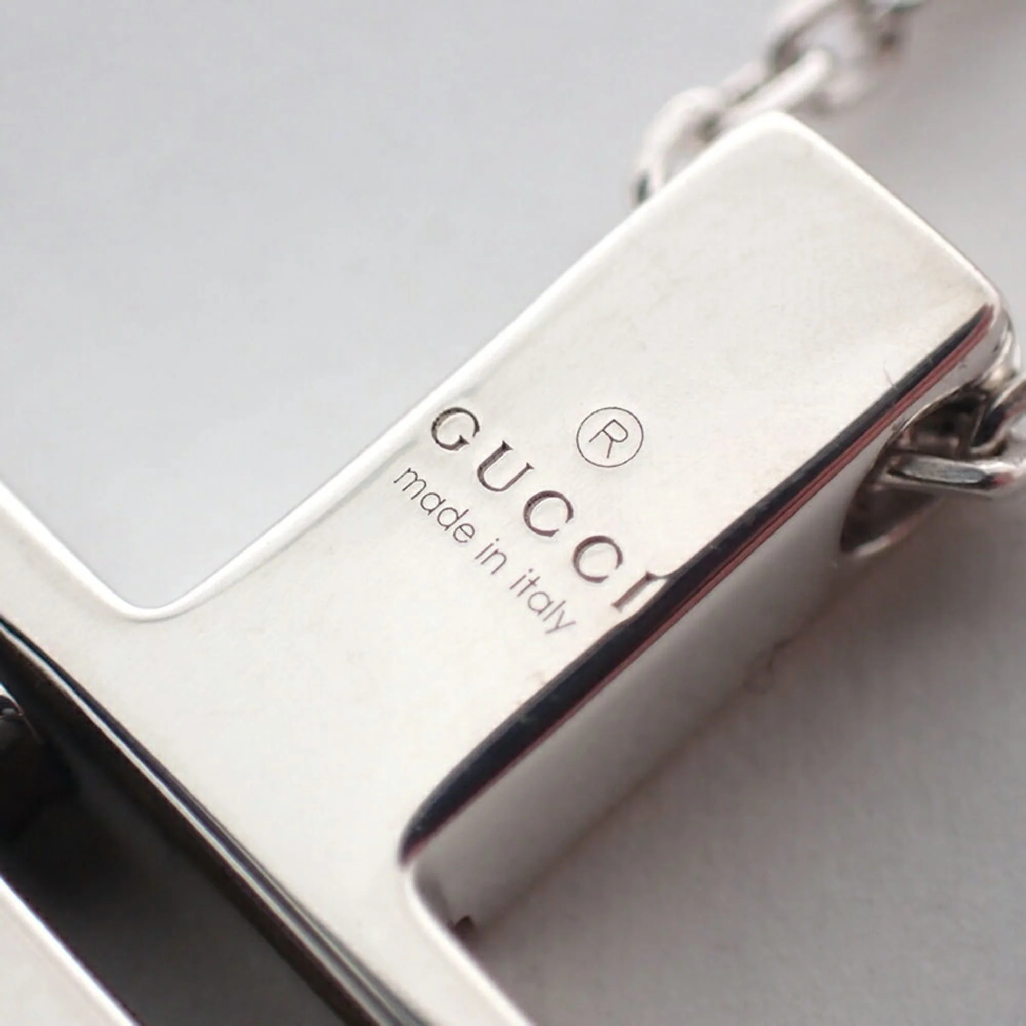 G Cross Pendant Necklace Sterling Silver - Image 8
