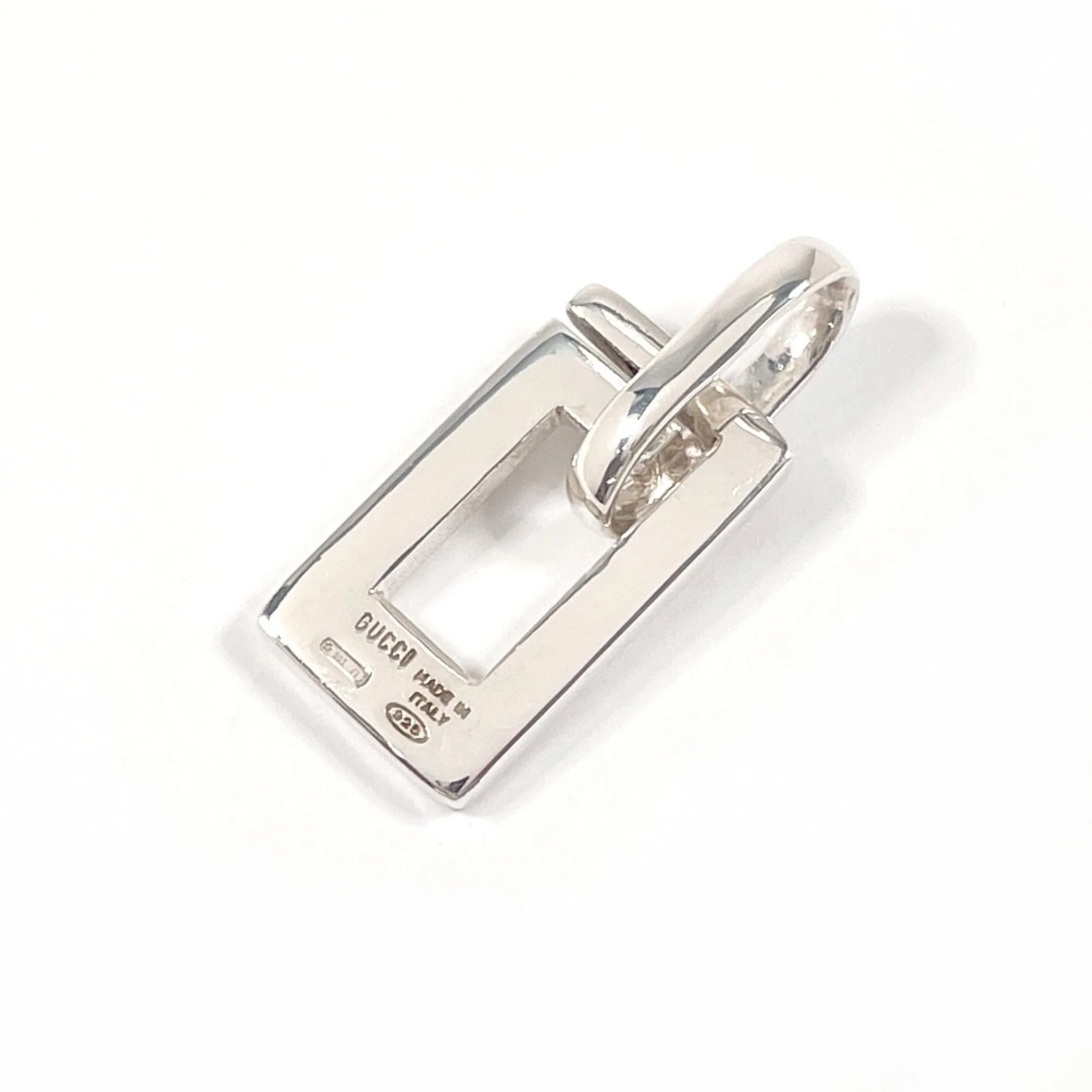 G Pendant Necklace Sterling Silver - Image 2