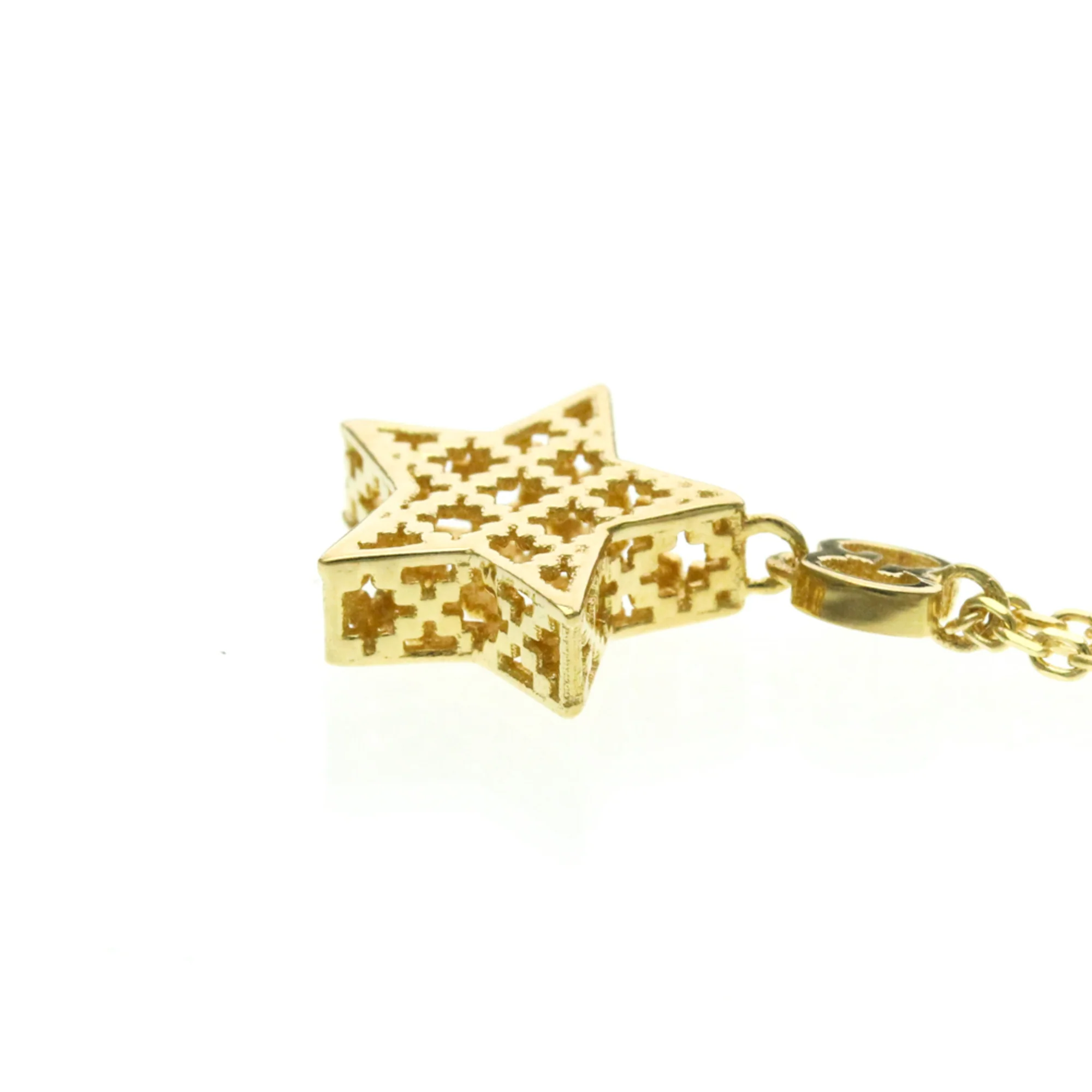 Pendant Necklace 18K Yellow Gold - Image 3