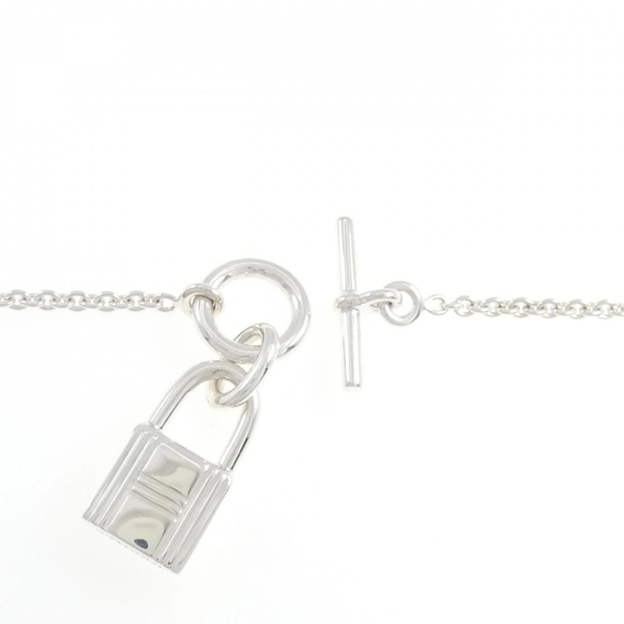 Amulet Padlock Pendant Necklace Sterling Silver - Image 5
