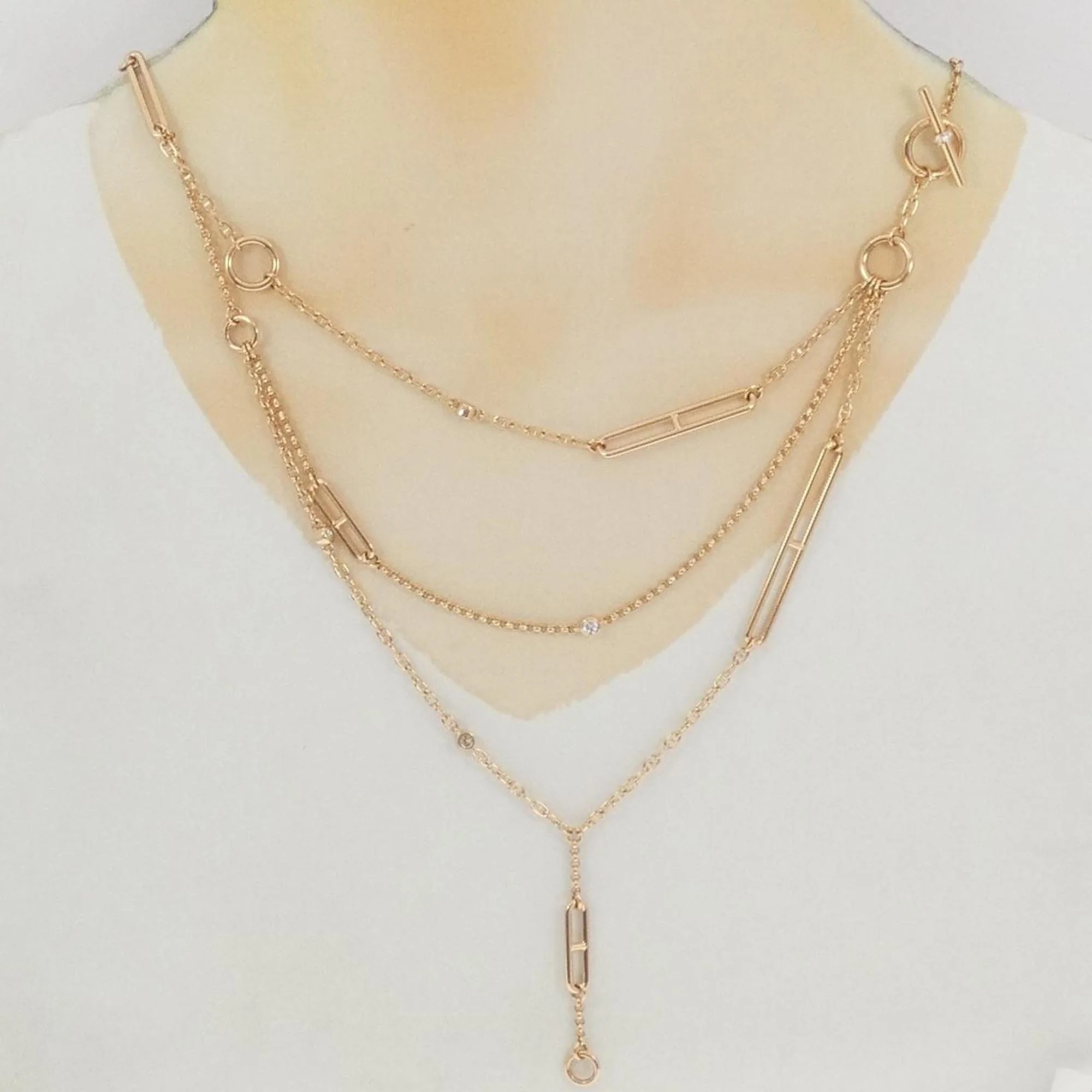 Chaine d'Ancre Pendant Necklace 18K Rose Gold - Image 5
