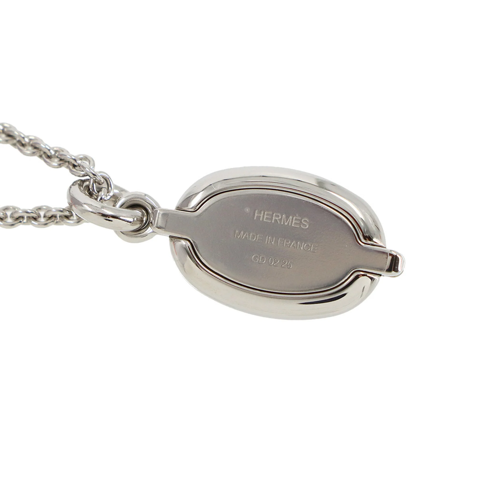 Pendant Necklace Marron Silver Mini - Image 5