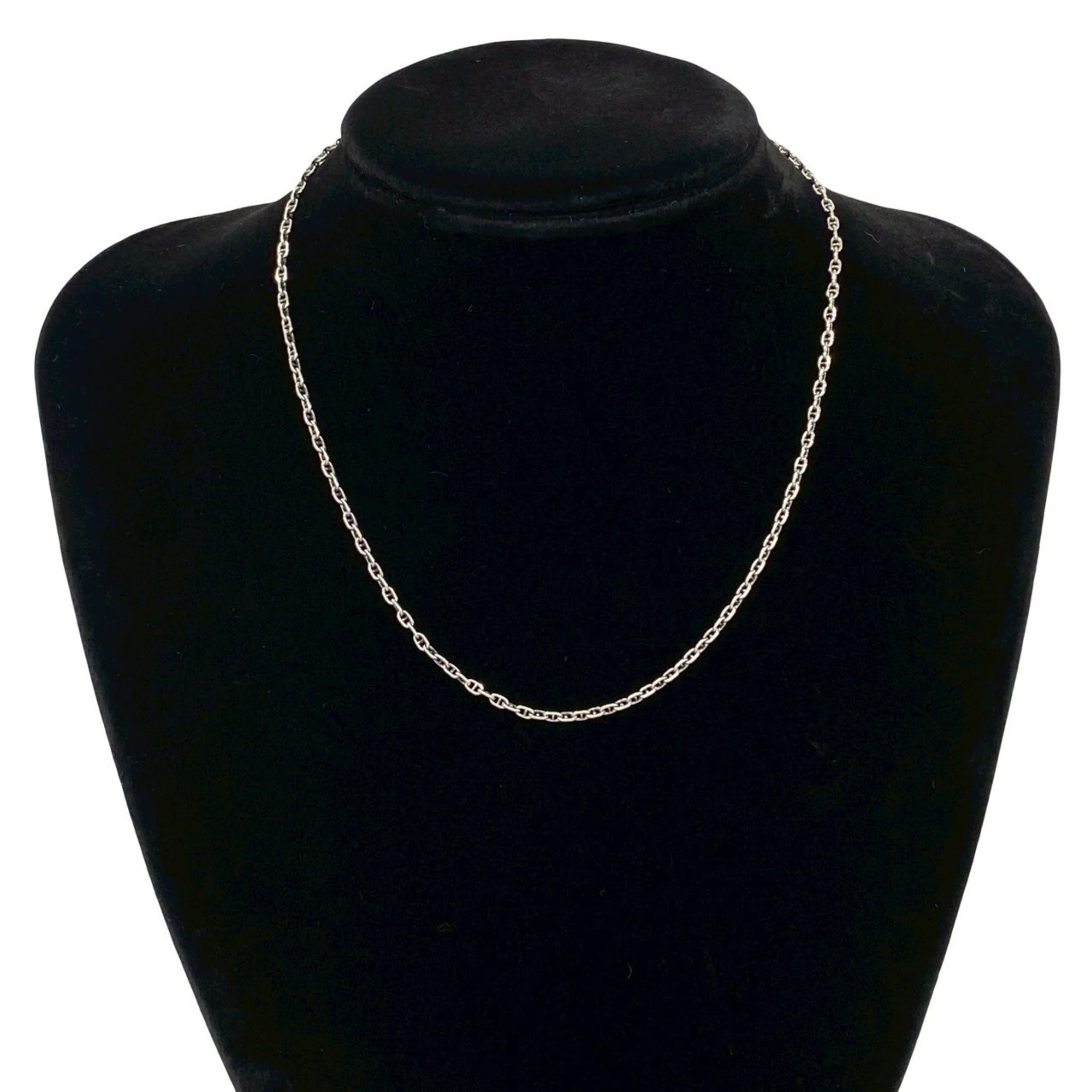 Sellier Mini Chaine d'Ancre Pendant Necklace Sterling Silver - Image 2
