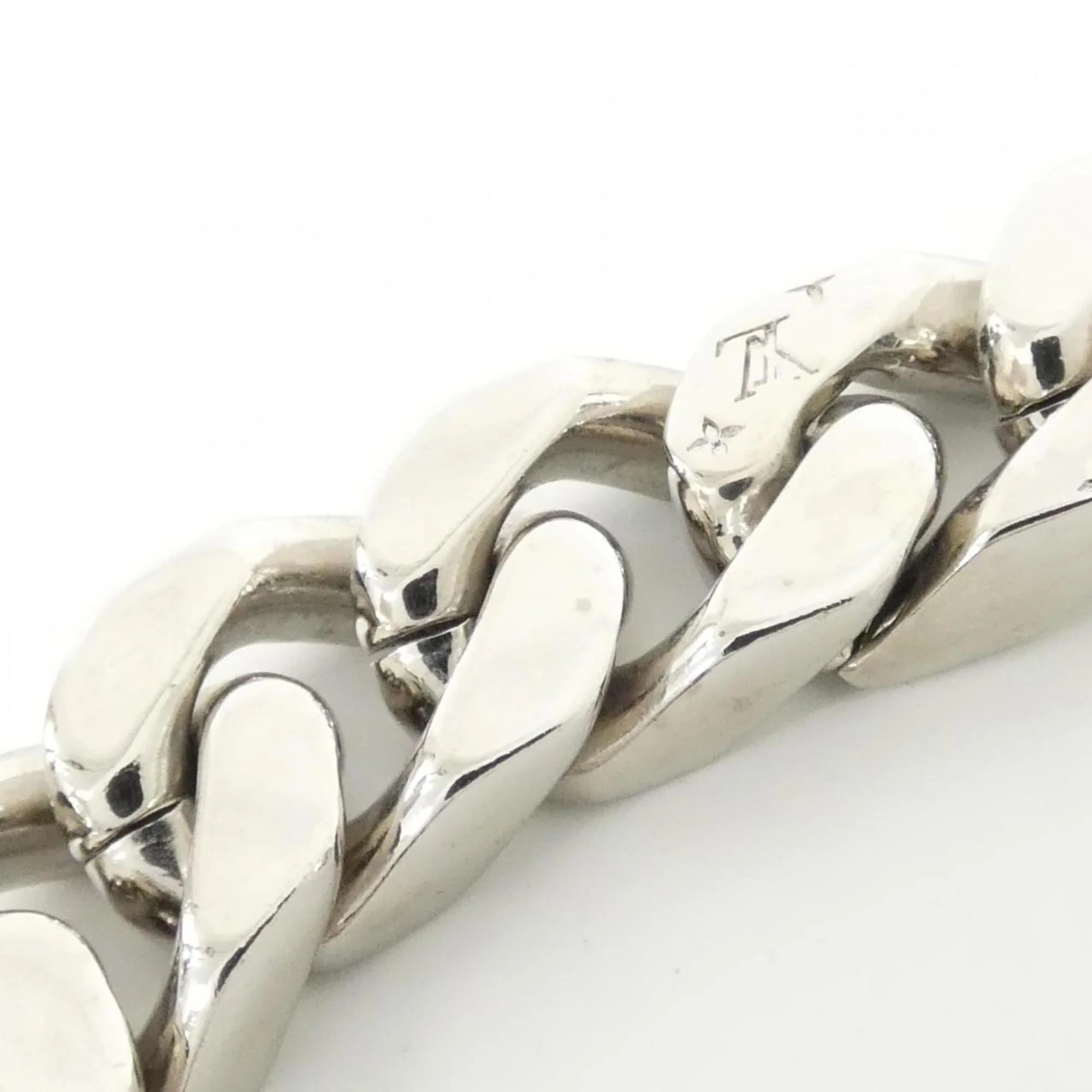 Chain Links Pendant Necklace Sterling Silver - Image 3