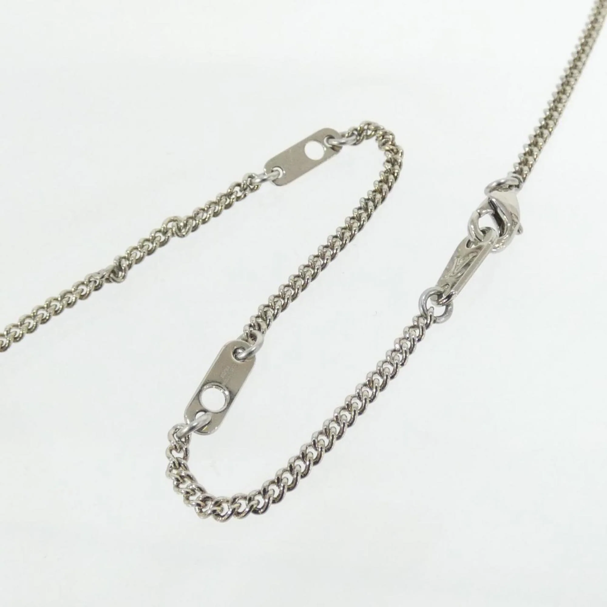 Collier Charms Pendant Necklace Silver and Yellow - Image 4