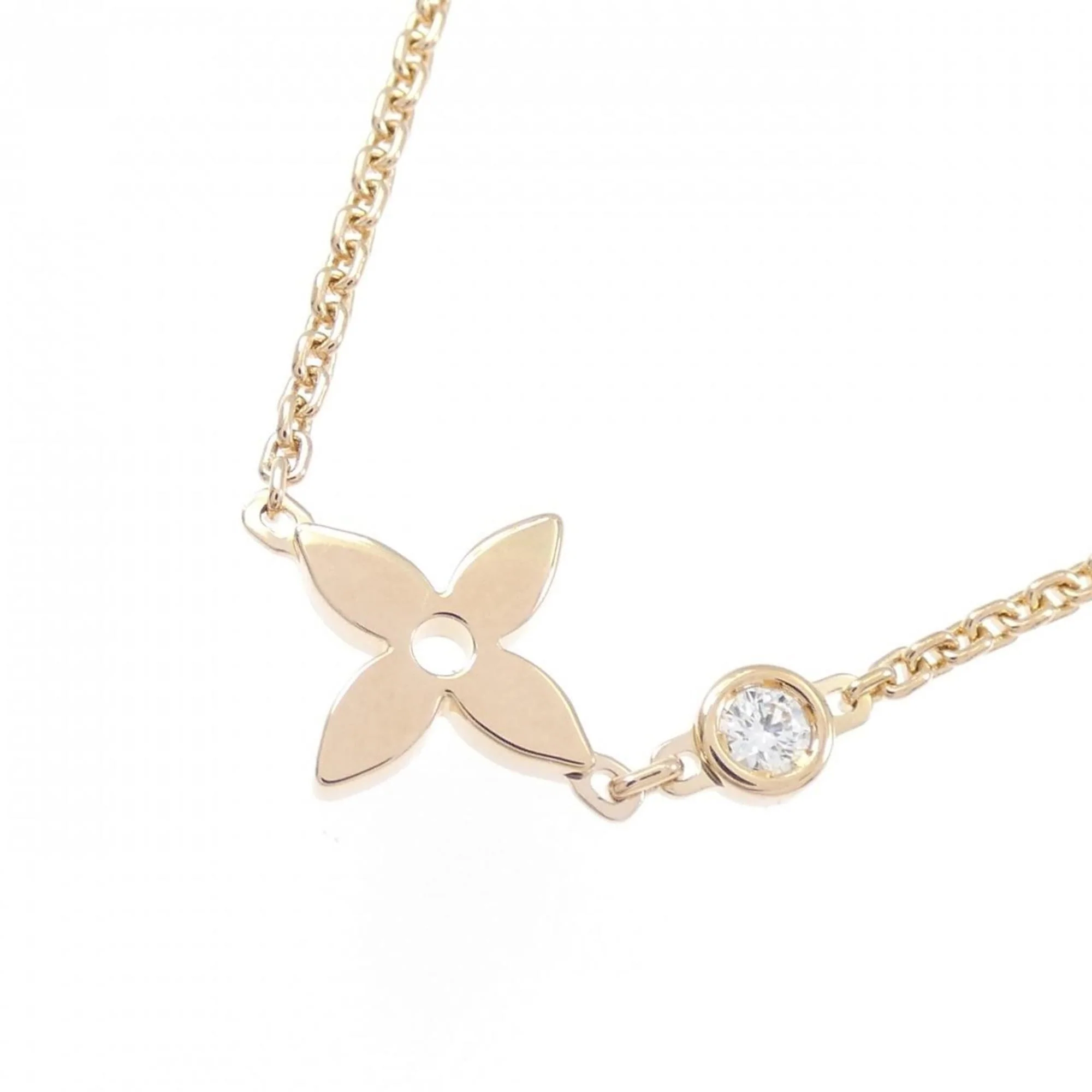 Pendant Necklace 18K Rose Gold With Diamond - Image 3