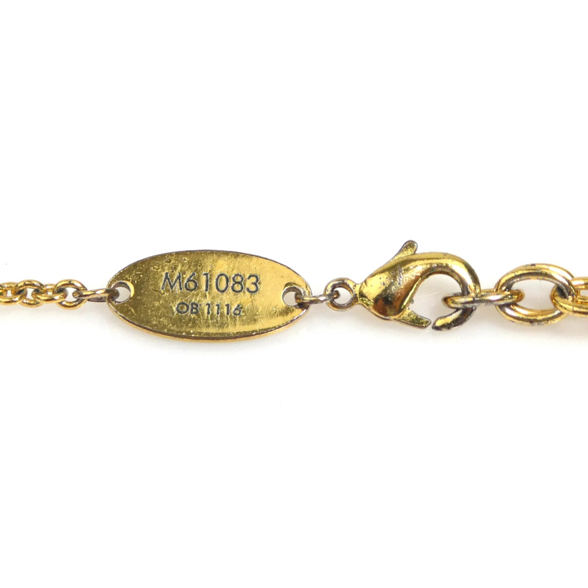 Pendant Necklace Metal Gold - Image 7