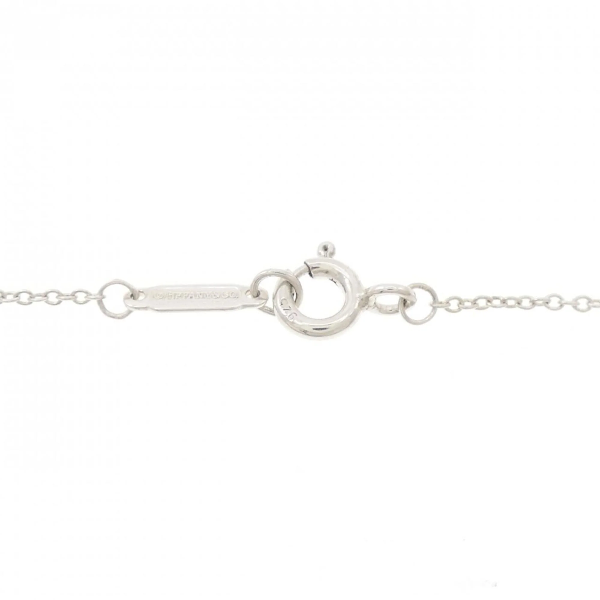 1837 Interlocking Circle Pendant Necklace Sterling Silver - Image 5