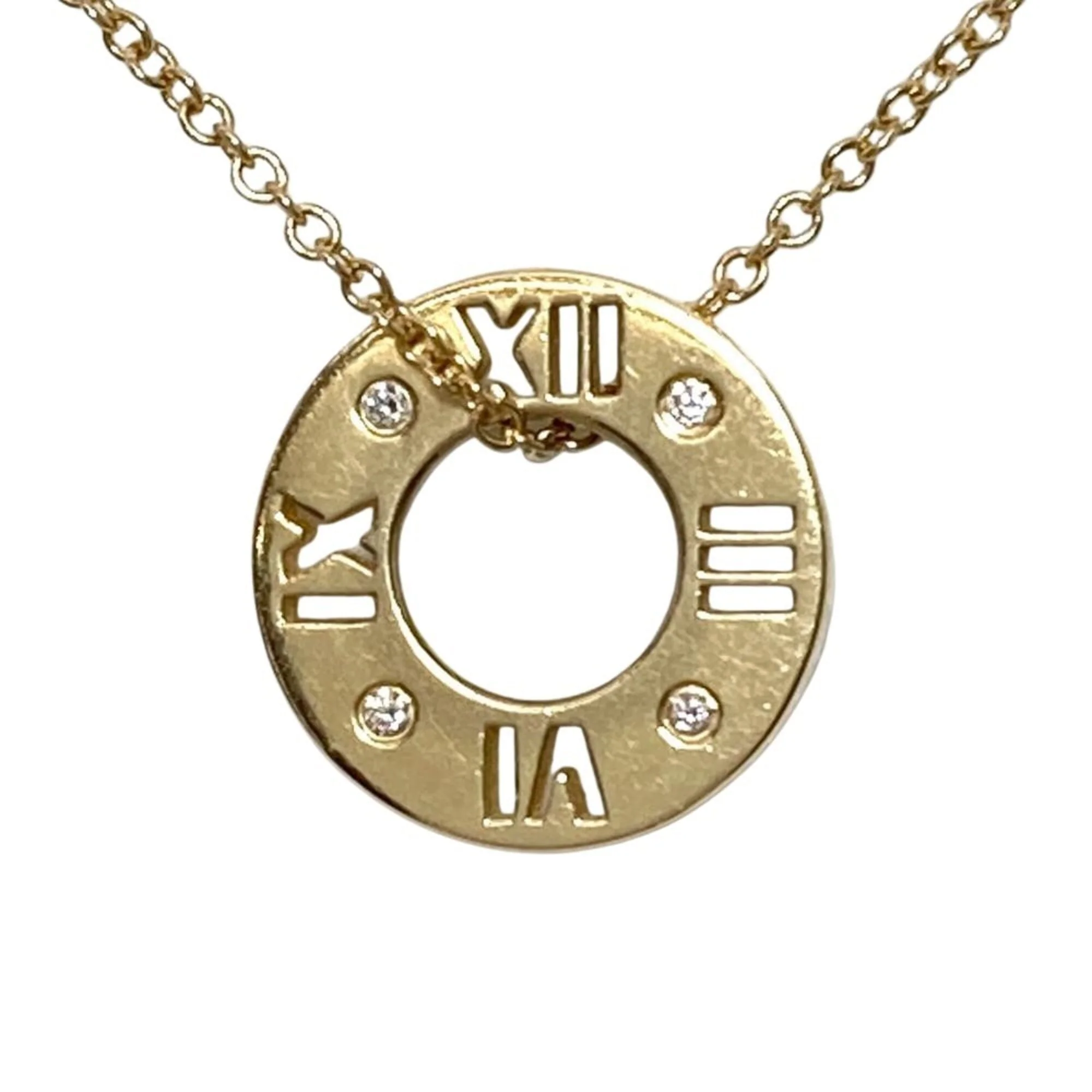 Atlas Pendant Necklace 18K Yellow Gold