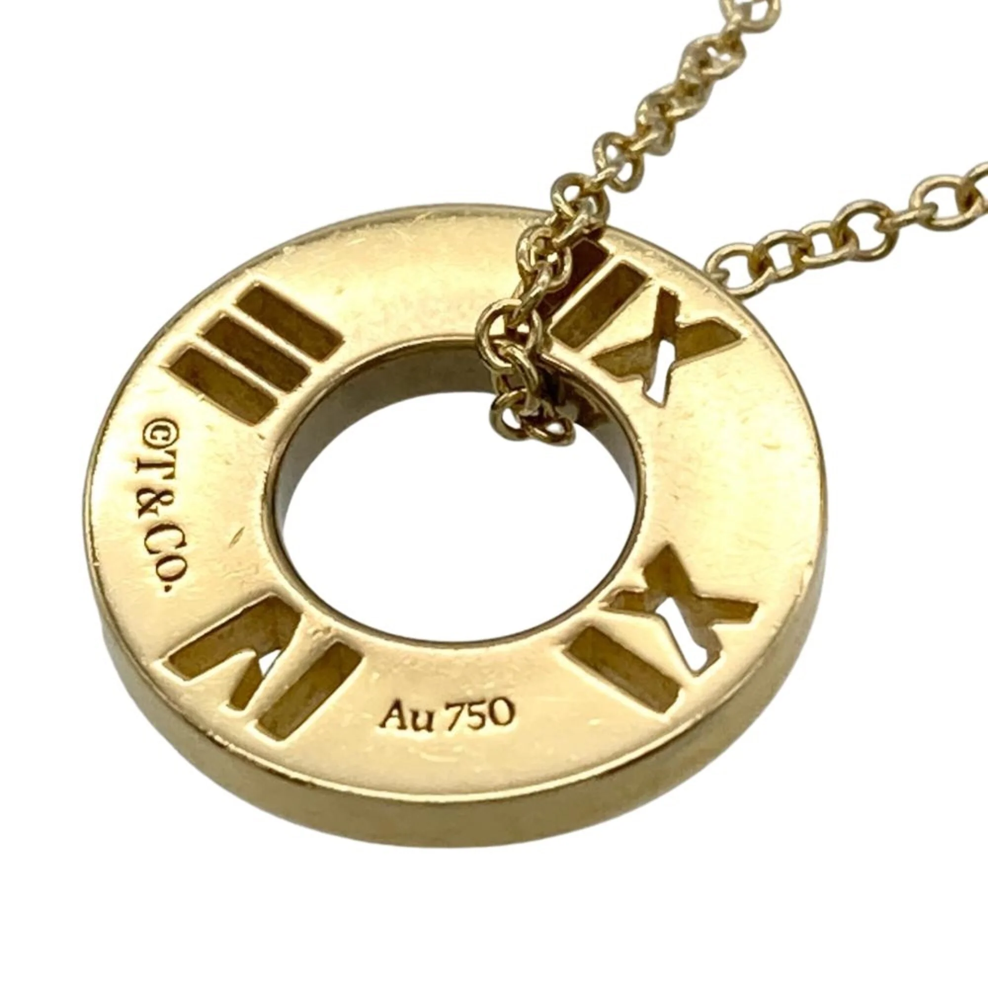 Atlas Pendant Necklace 18K Yellow Gold - Image 3