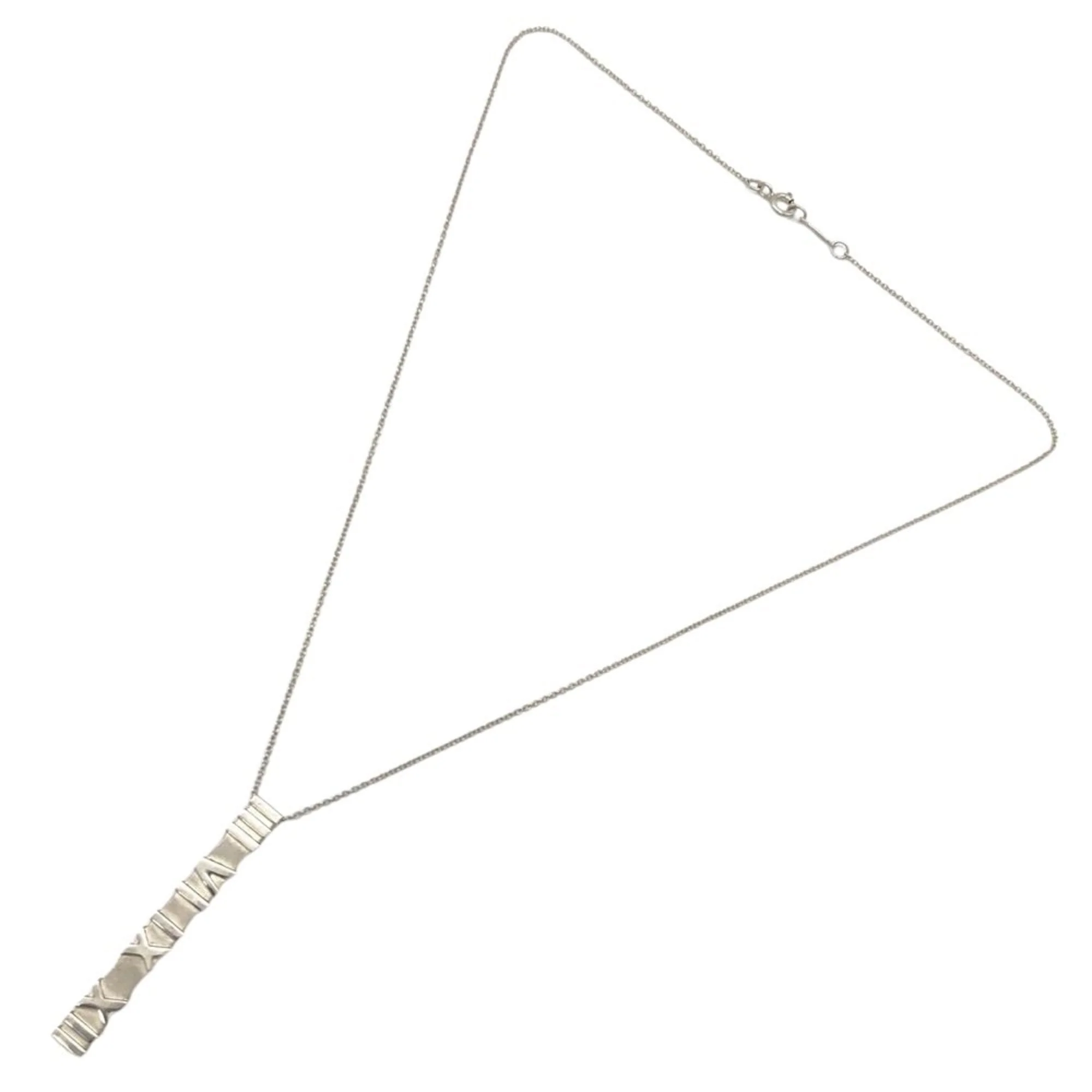 Atlas Pendant Necklace Sterling Silver - Image 9
