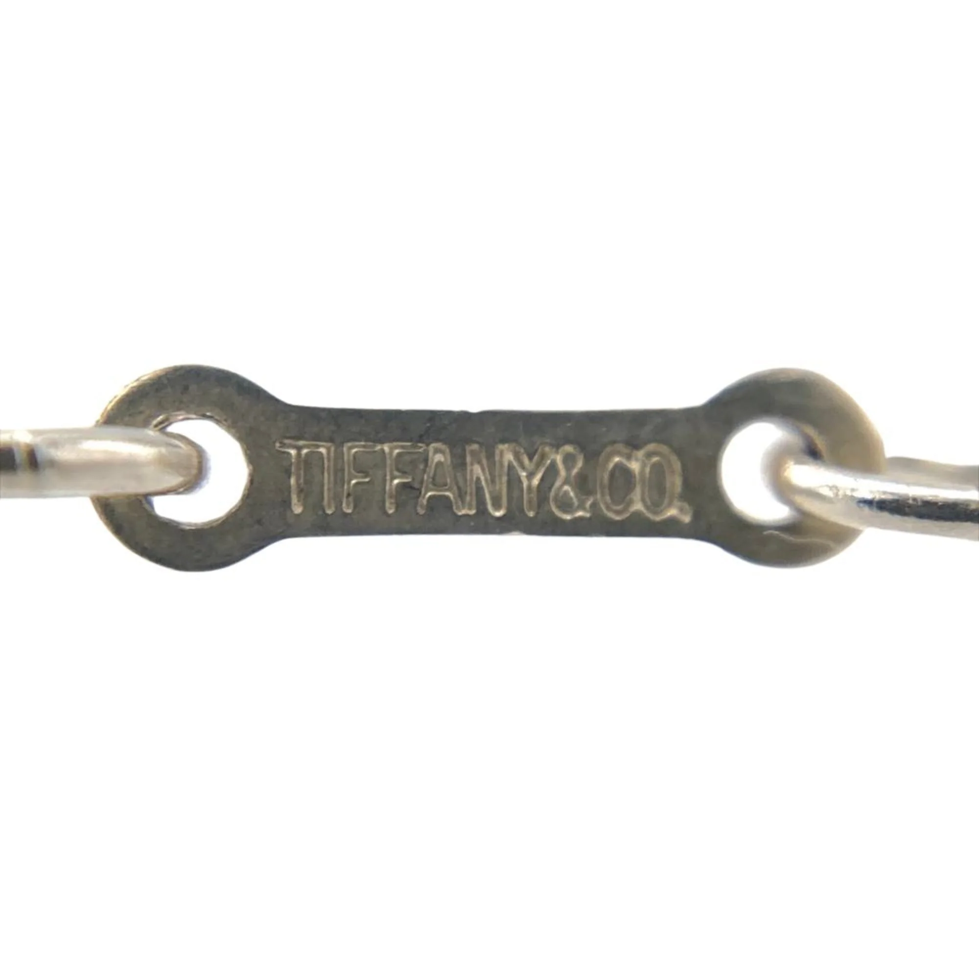 Bean Pendant Necklace Sterling Silver 11mm - Image 7