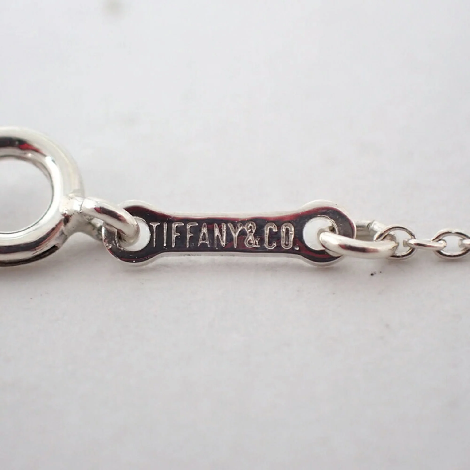 Bean Pendant Necklace Sterling Silver 7.8mm - Image 9