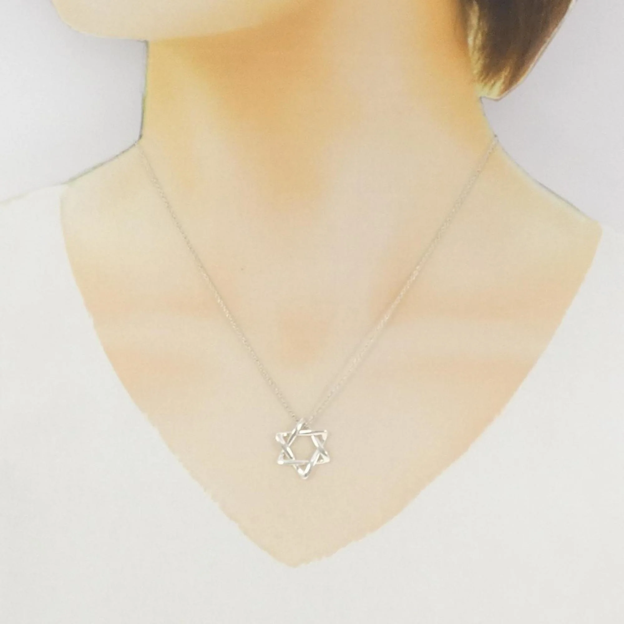 David Pendant Necklace Sterling Silver - Image 5