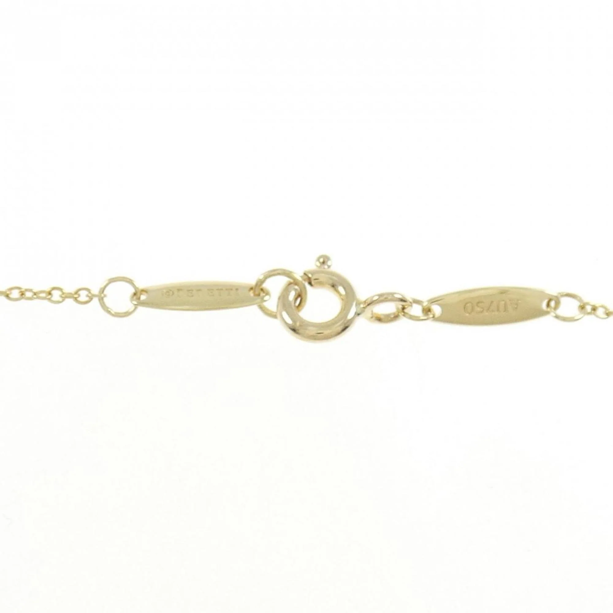 Elsa Peretti Diamonds By The Yard Pendant Necklace 18K Yellow Gold and Diamond 0.20-0.29CT - Image 5