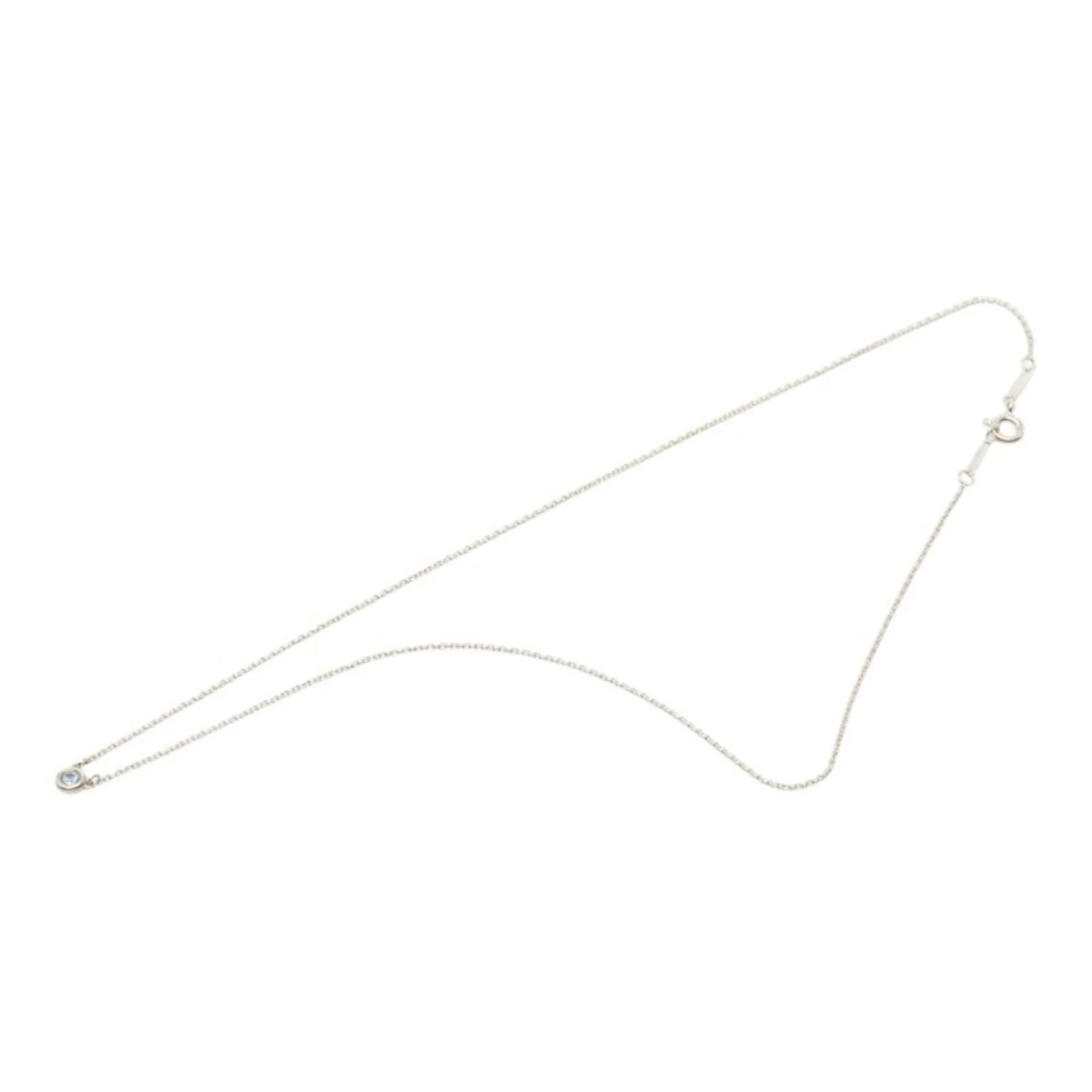 Elsa Peretti Diamonds By The Yard Pendant Necklace Sterling Silver - Image 2