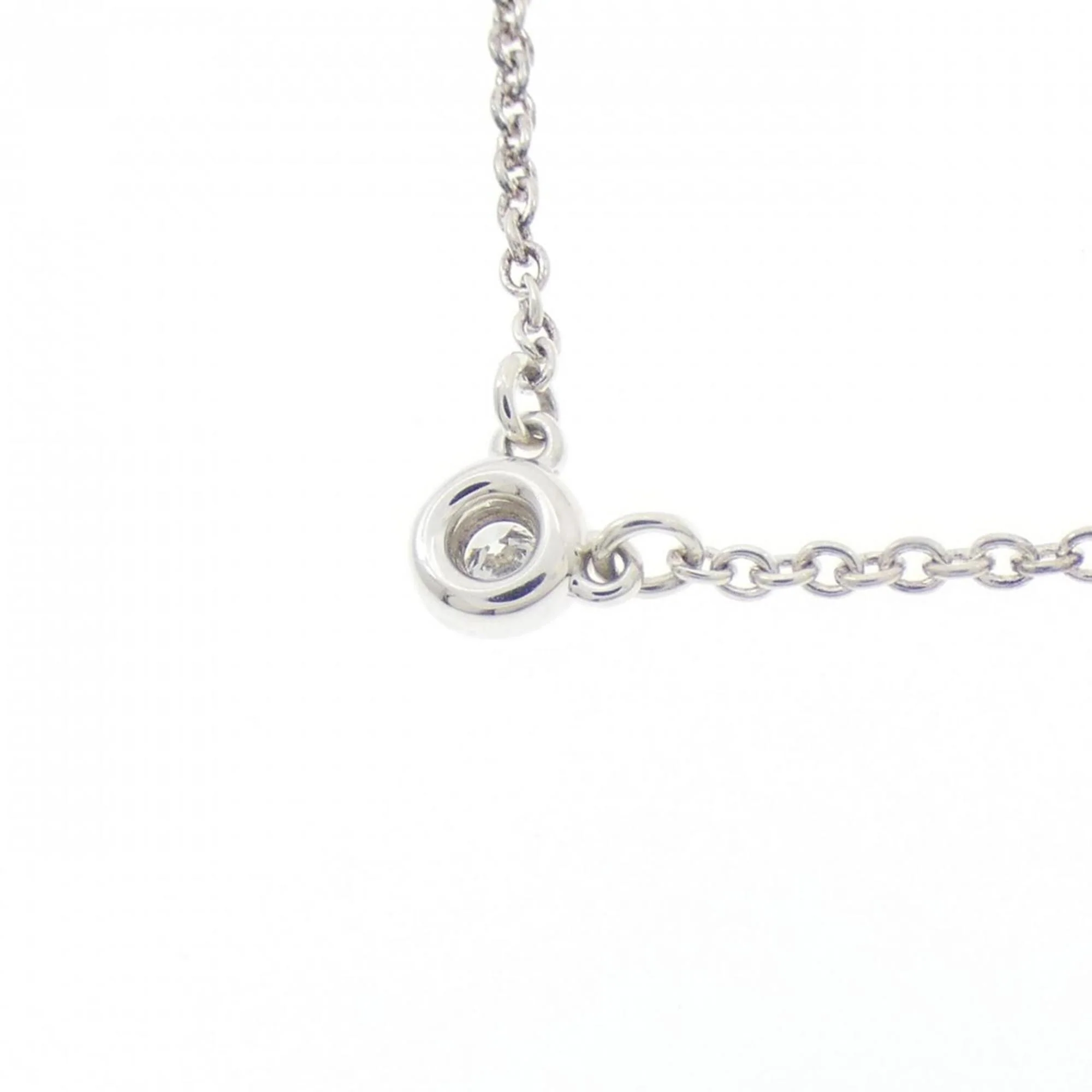 Elsa Peretti Diamonds By The Yard Pendant Necklace Sterling Silver and Diamond - Image 4