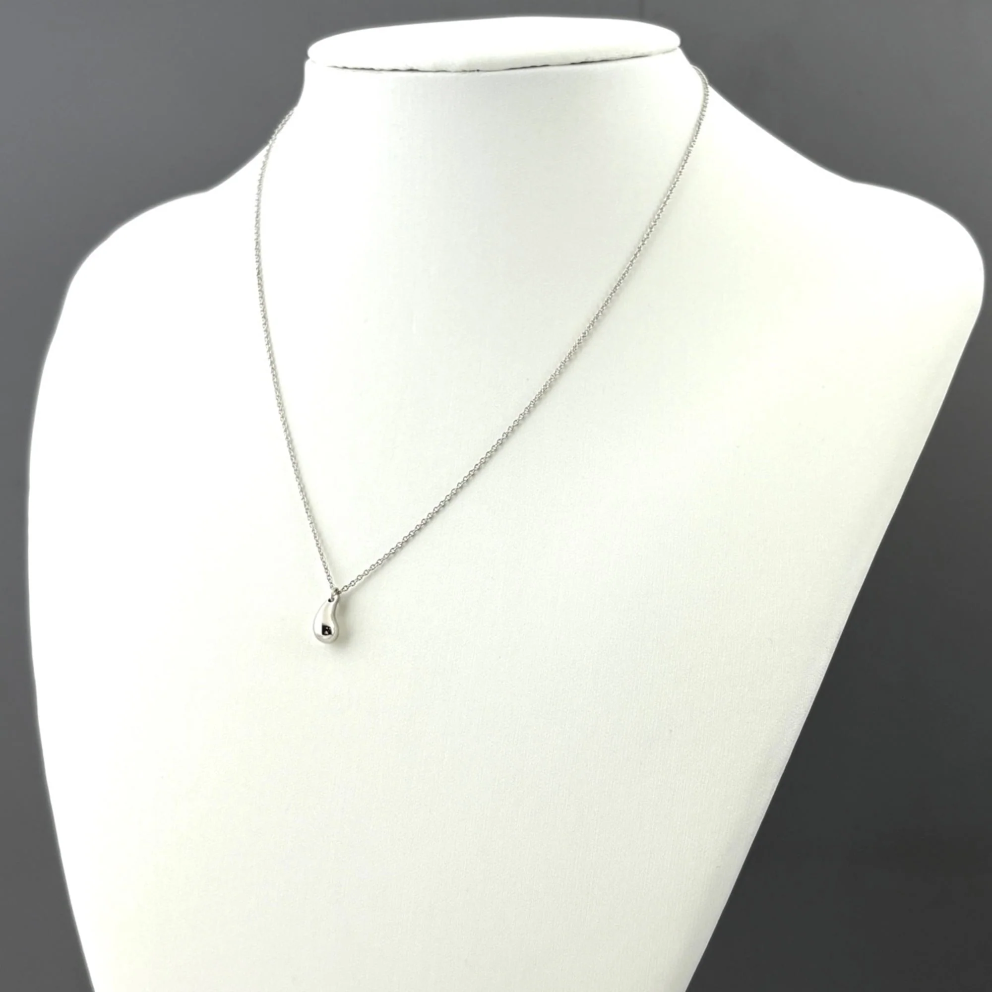 Elsa Peretti Pendant Necklace Platinum 10.9mm - Image 3