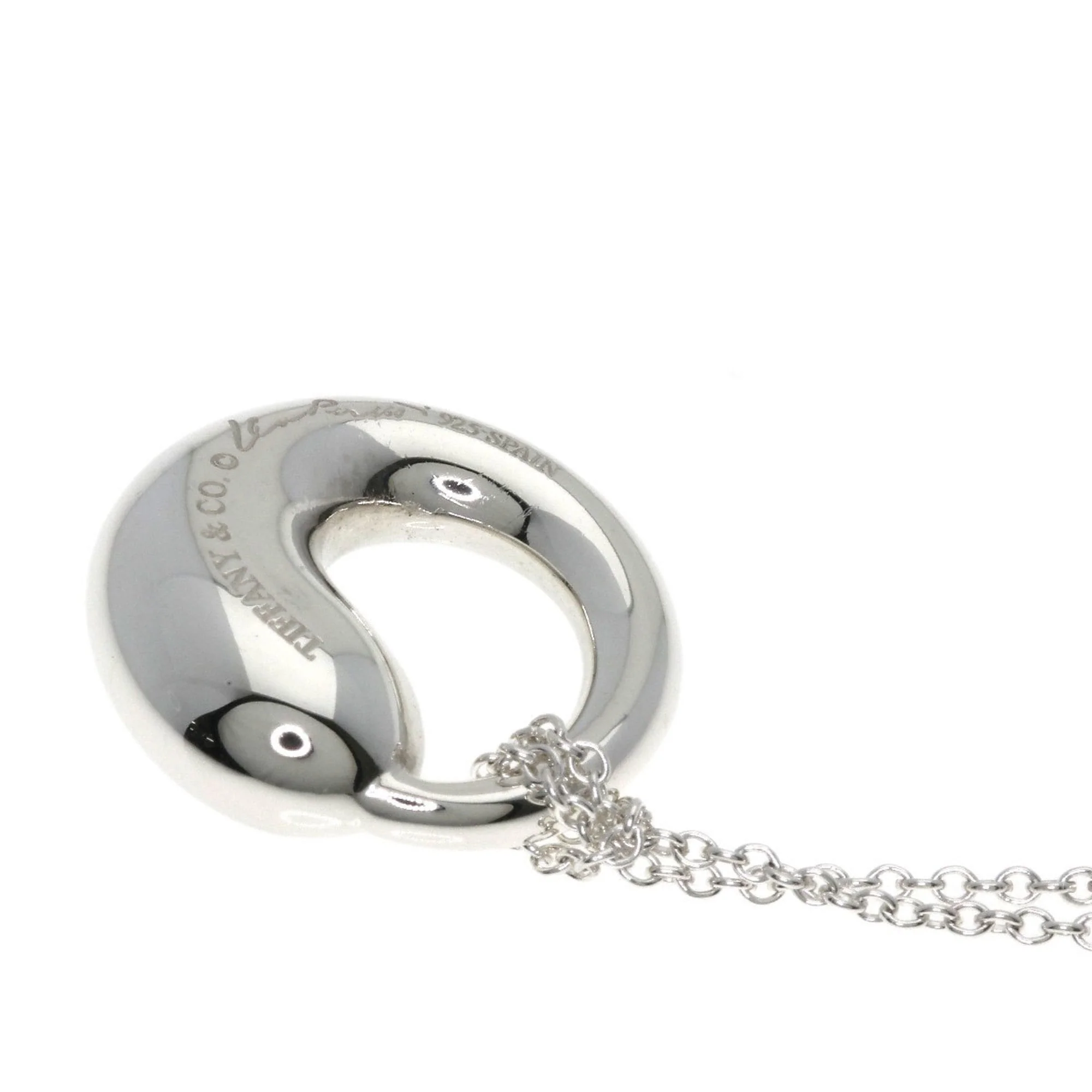 Eternal Circle Pendant Necklace Sterling Silver - Image 5