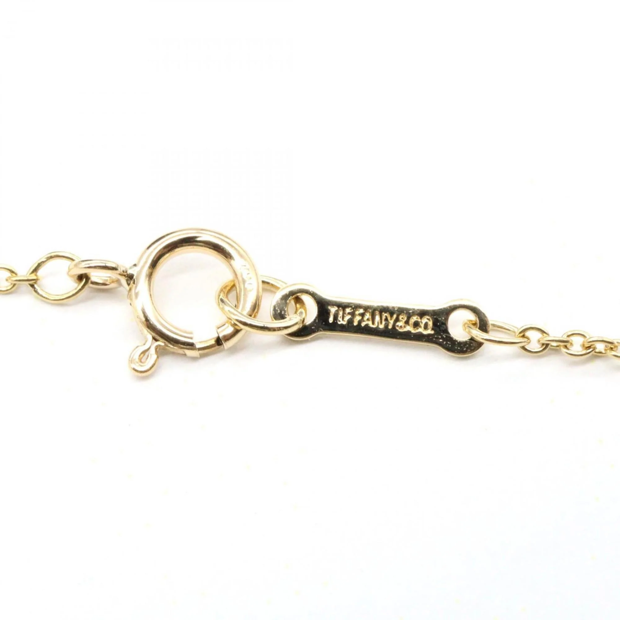 Graffiti Love Pendant Necklace 18K Yellow Gold - Image 3