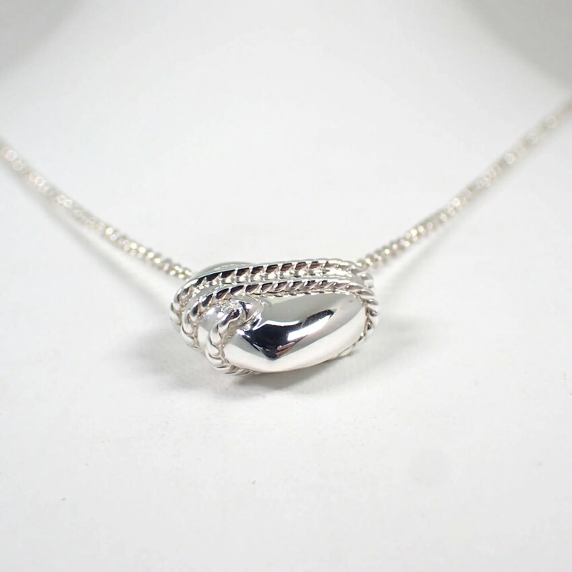 Heart Arrow Pendant Necklace Sterling Silver - Image 5