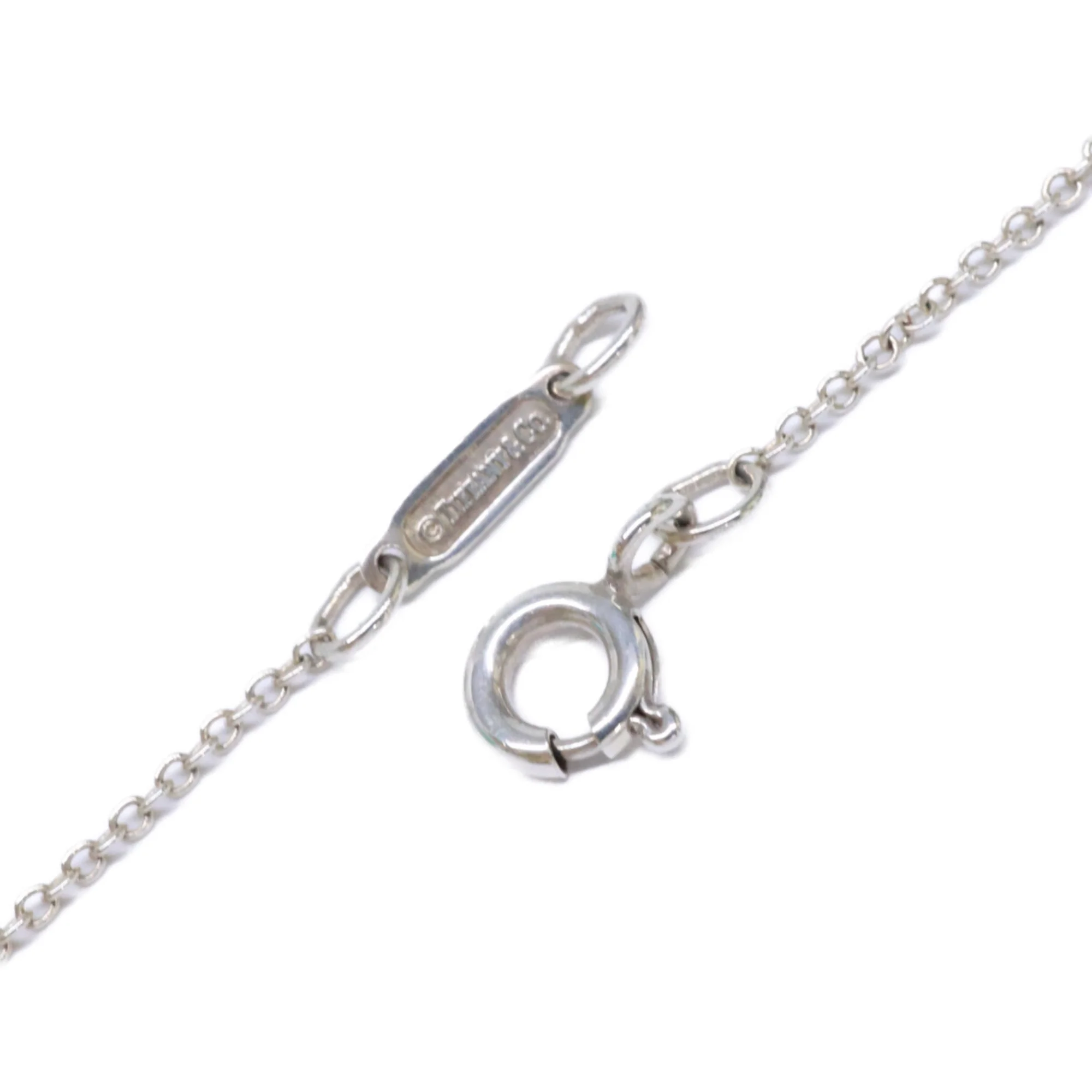 Heart Clover Pendant Necklace Sterling Silver - Image 6