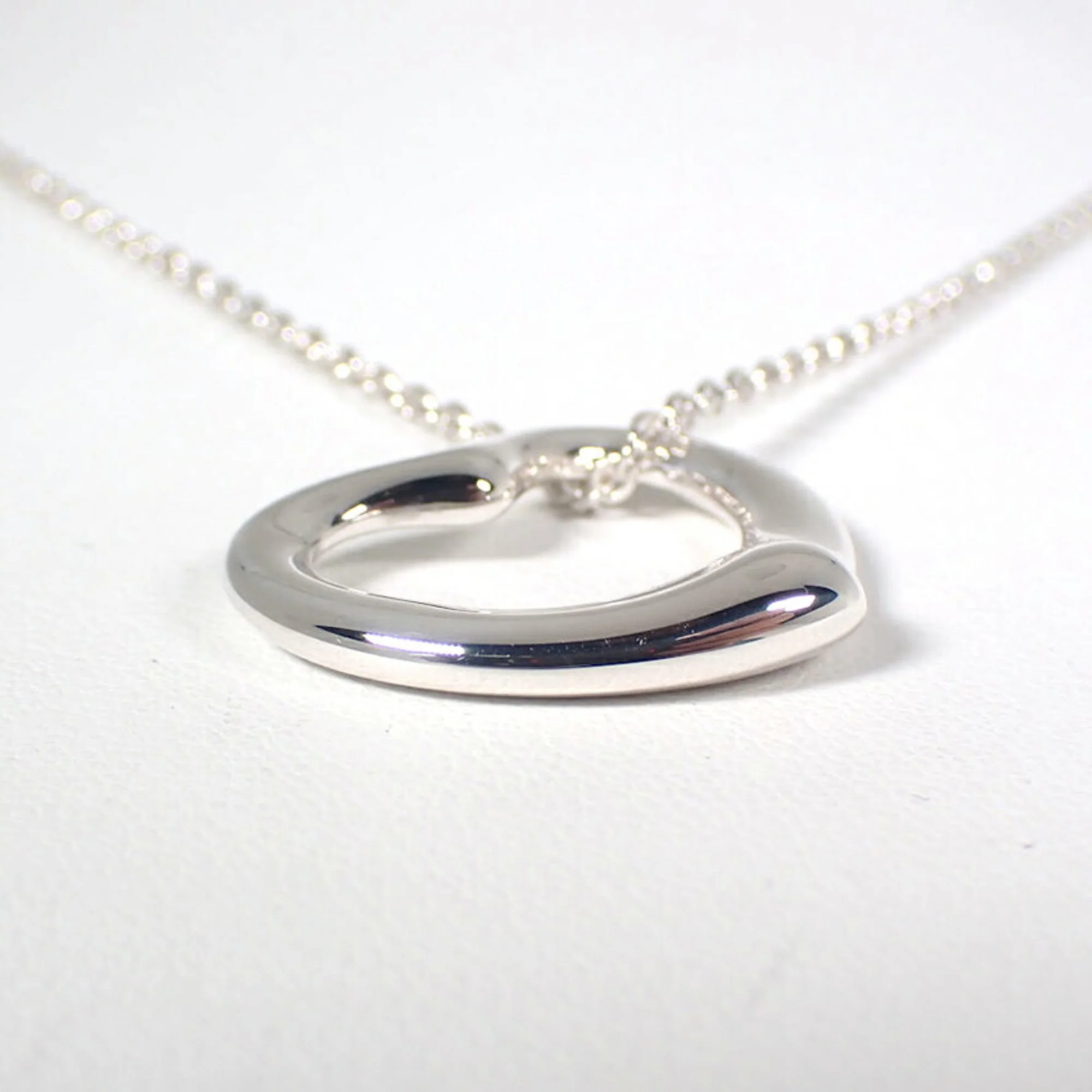 Heart Pendant Necklace Sterling Silver - Image 5