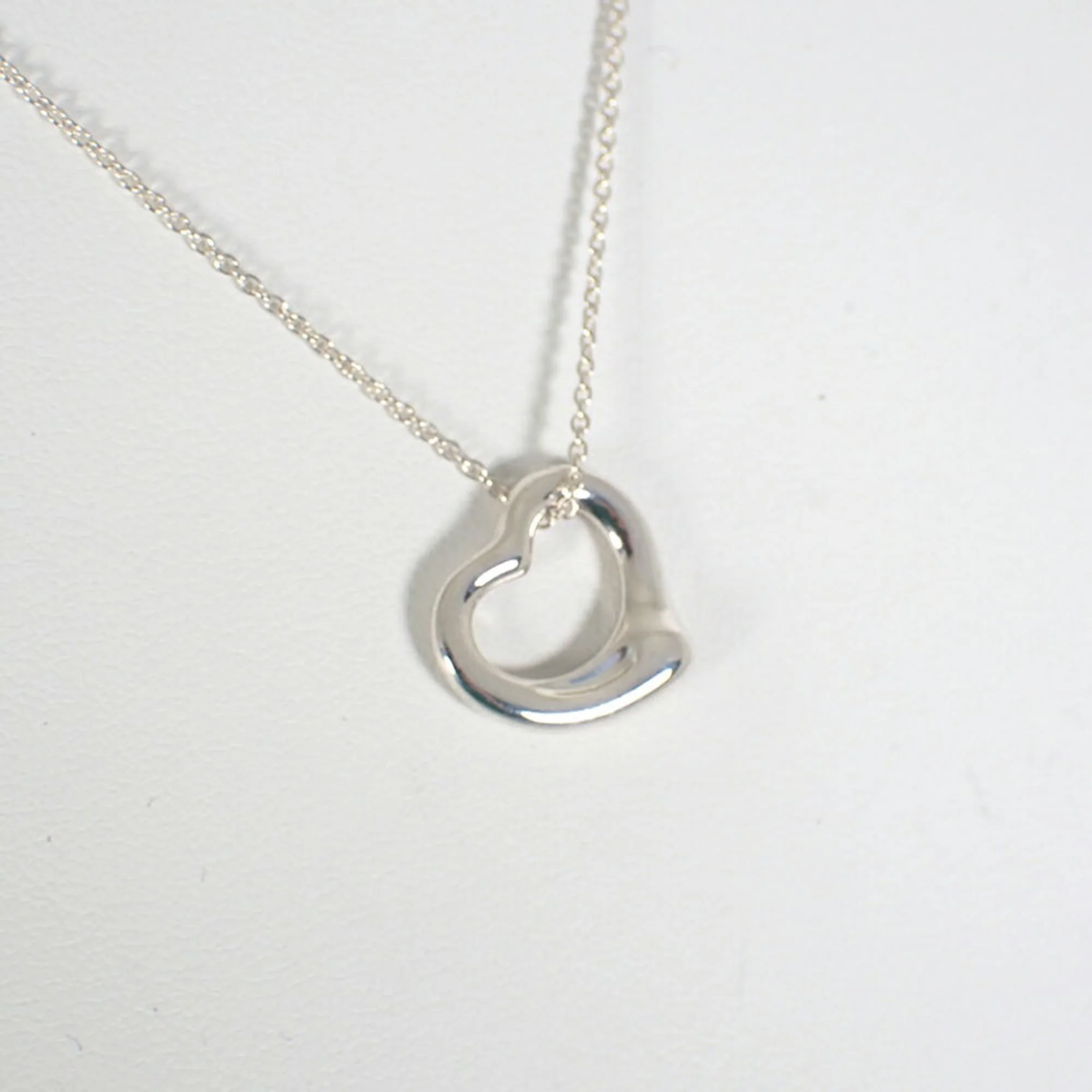 Heart Pendant Necklace Sterling Silver - Image 4