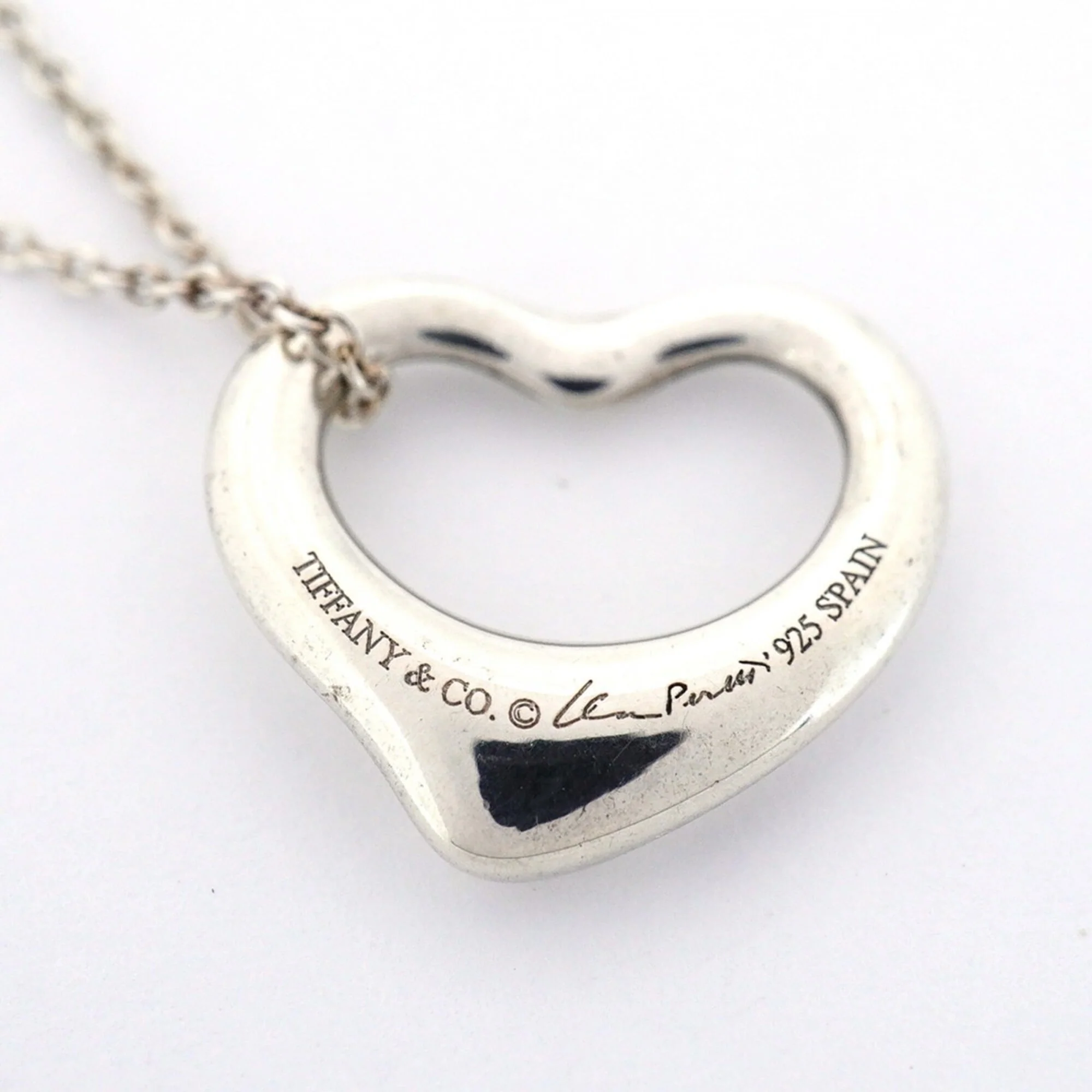 Heart Pendant Necklace Sterling Silver - Image 6