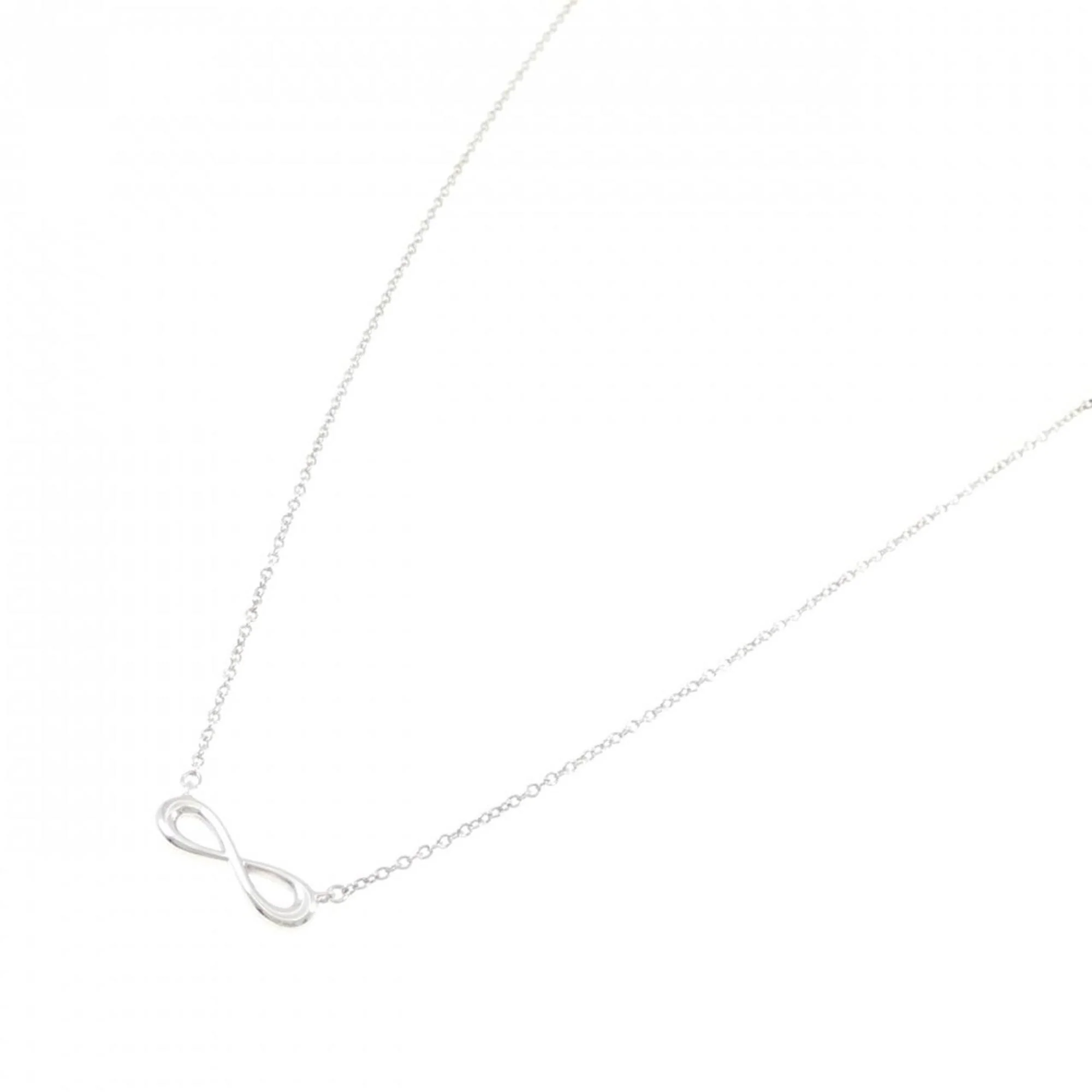Infinity Mini Pendant Necklace Sterling Silver - Image 2